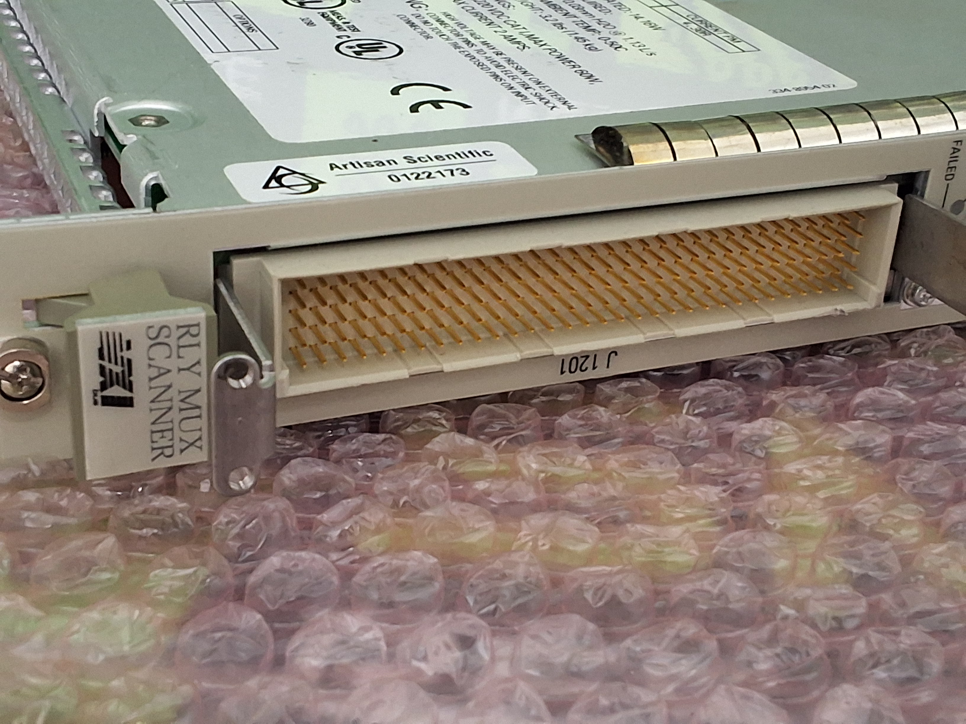 Used TEKTRONIX SUREPATH VX4330 HIGH-DENSITY 120-CHANNEL RELAY MULTIPLEXER & SCANNER MODULE
