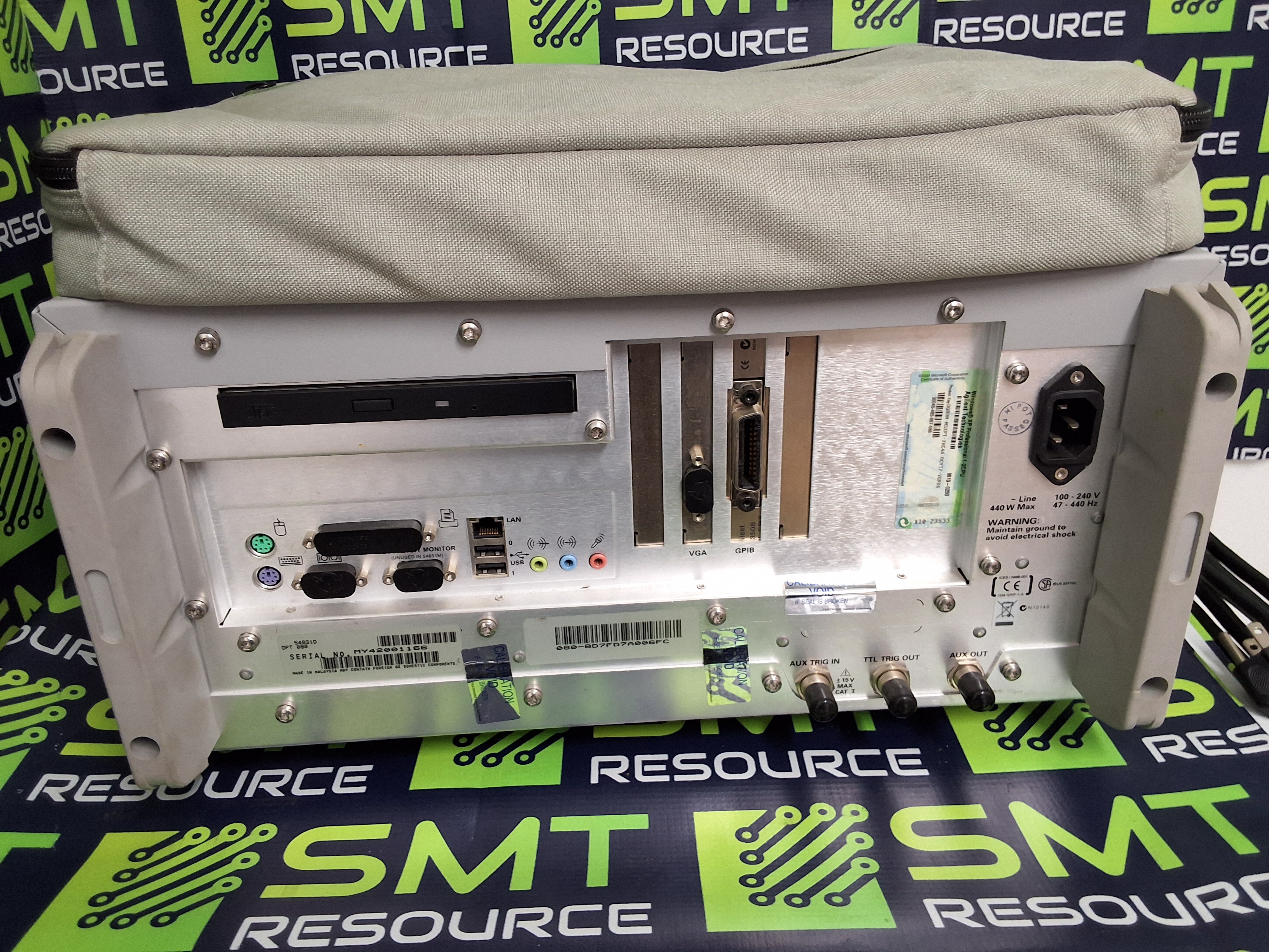 Used AGILENT INFINIIUM 54831D MSO 600 MHz 4 GSa/s