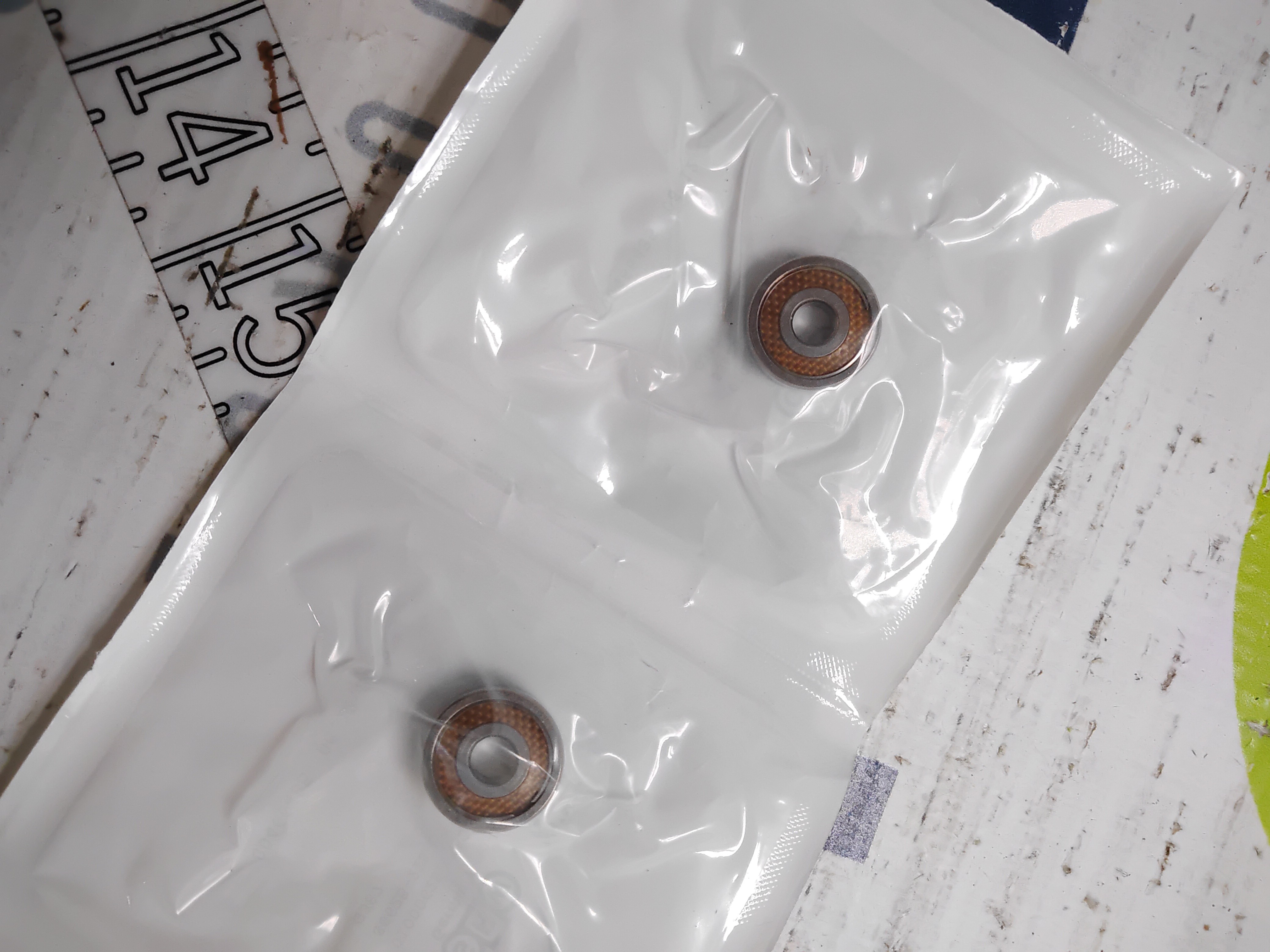 GRW SS625-2TS SINGLE ROW BALL BEARING- LOT OF 3 UNITS
