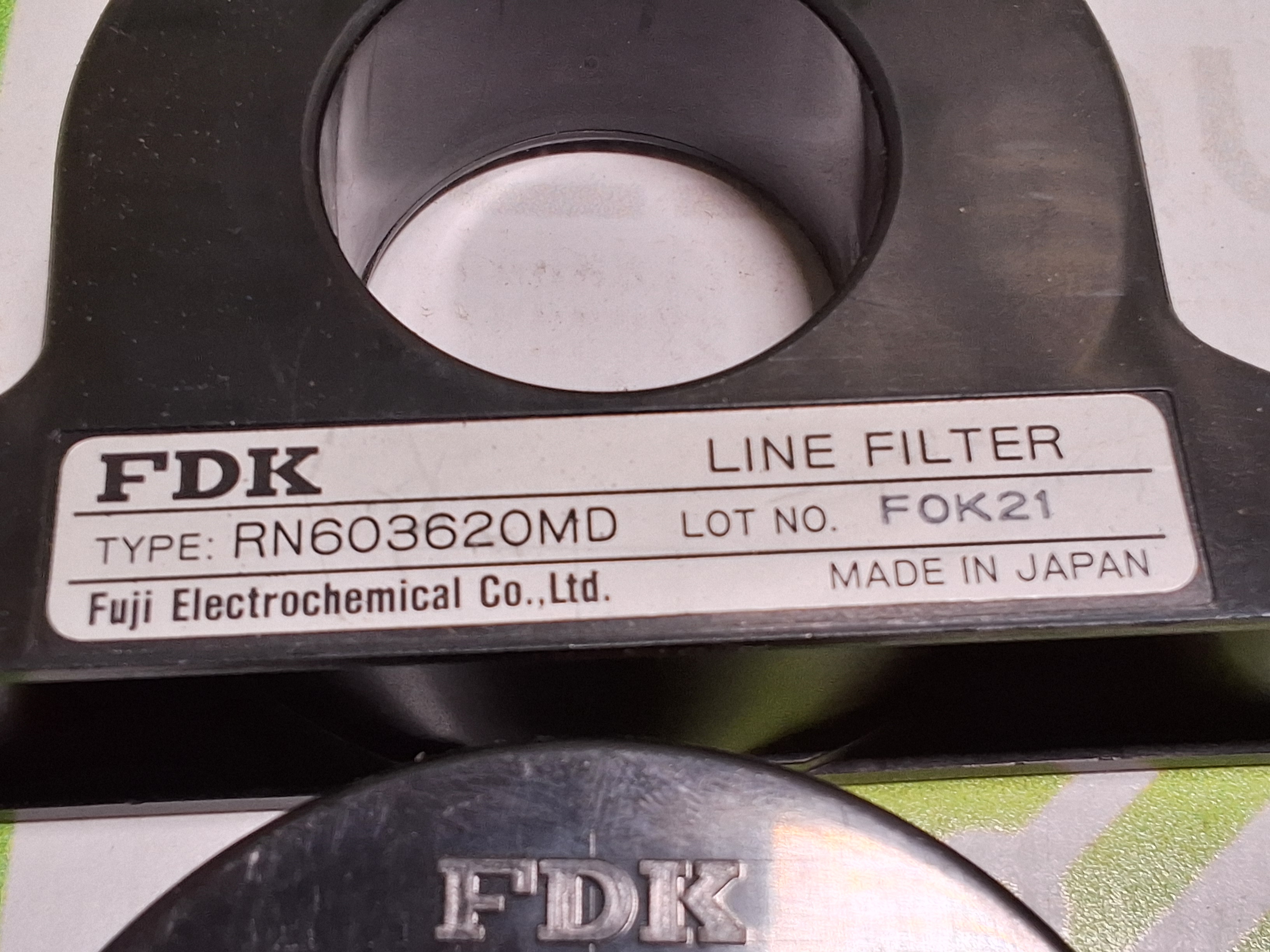 Used FDK RN603620MD LINE FILTER - LOT OF 4 - 
