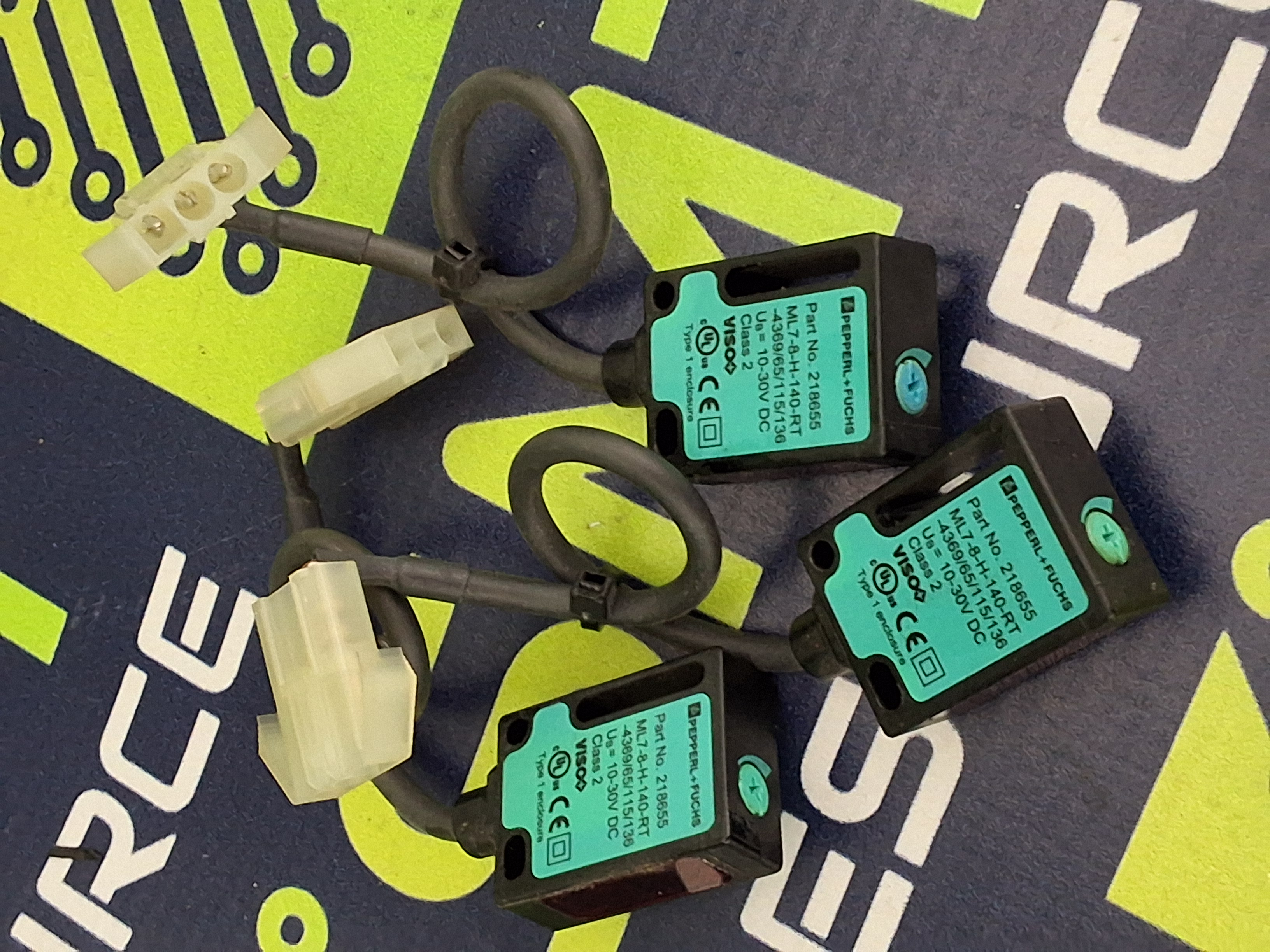 Used PEPPERL+FUCHS 218655 PHOTOSENSOR ML7-8-H-140-RT