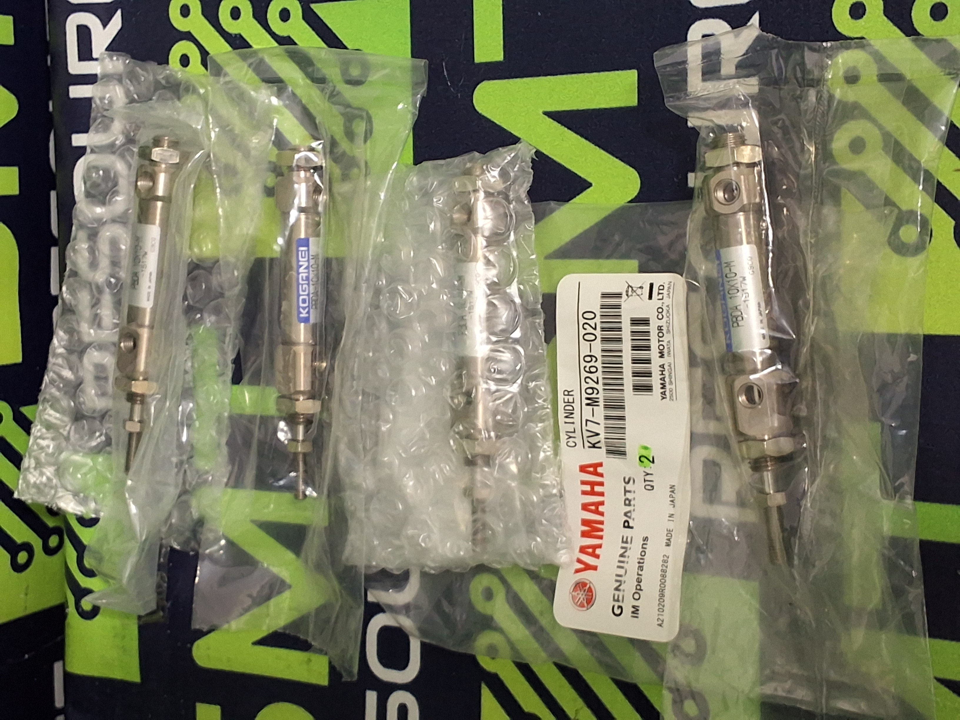 KOGANEI PBDA 10X10-M-1517W YAMAHA KV7-M9269-020 PNEUMATIC PEN CYLINDER - BRAND NEW