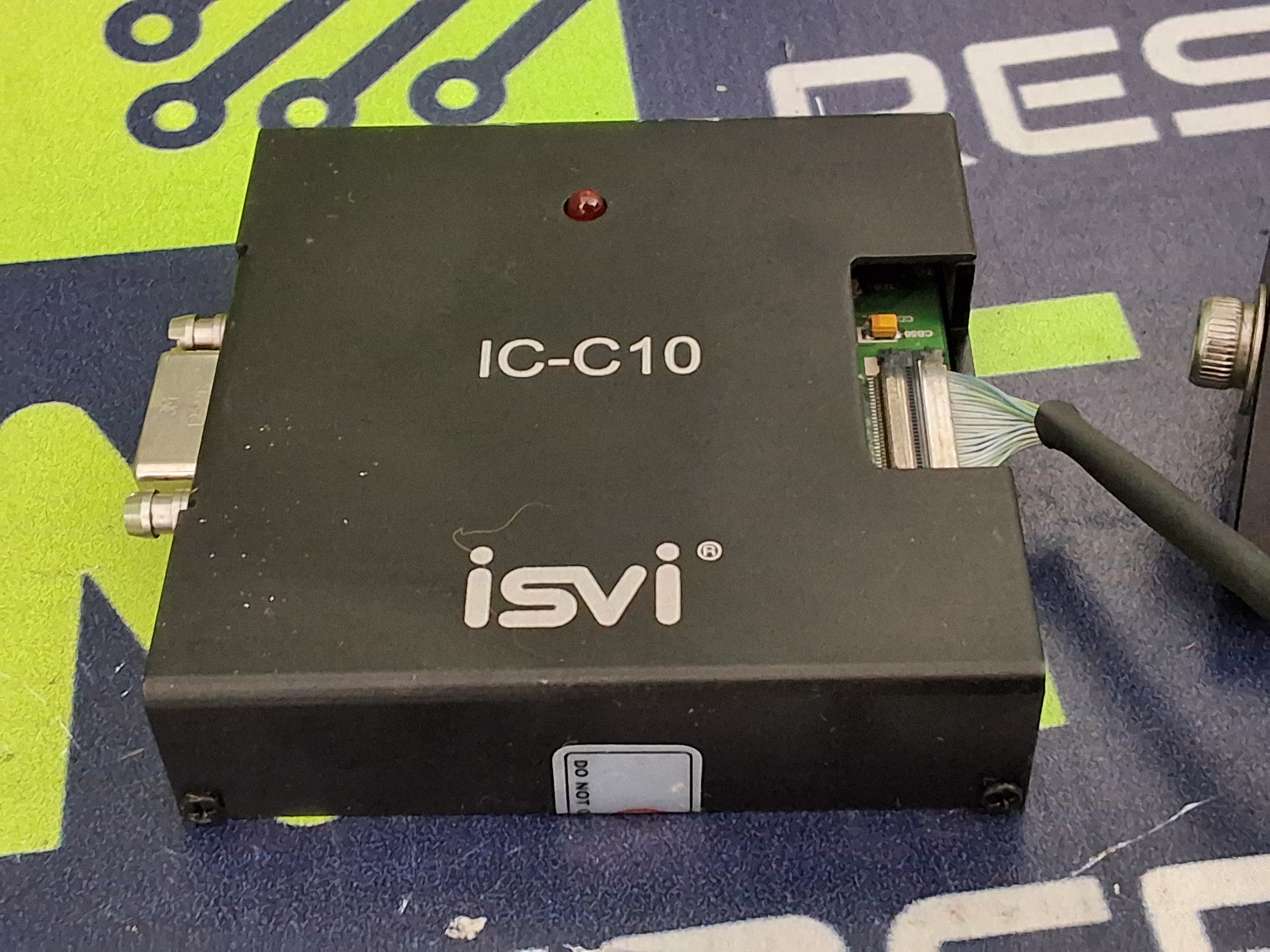 Used ISVI IC-C10 / IC-S10RSB HIGH RESOLUTION CAMERA WITH ISVI IC-C10 CONTROLLER