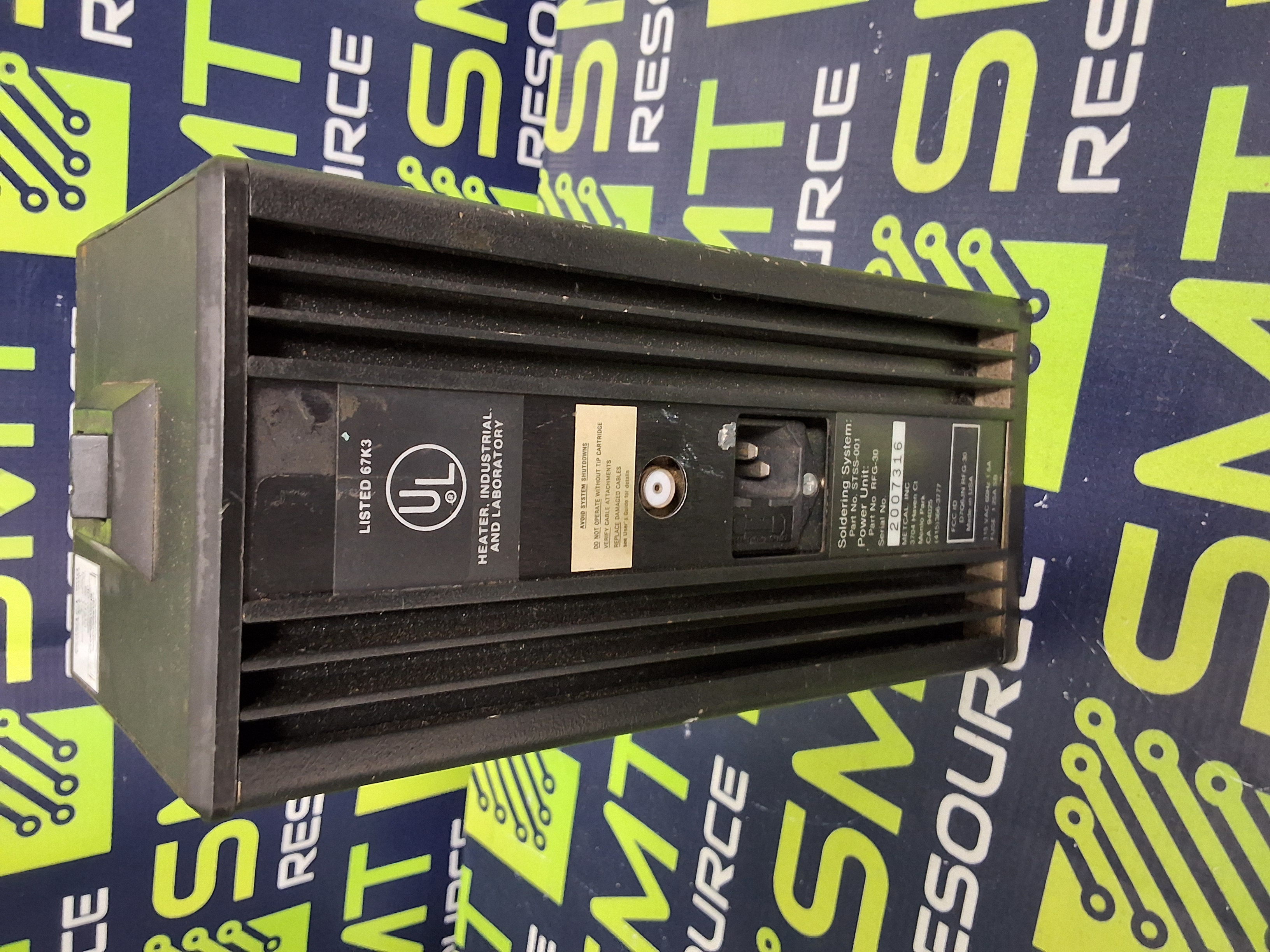 Used METCAL STSS-001 / RGF-30 SOLDERING SYSTEM 115VAC 60Hz 1.5A