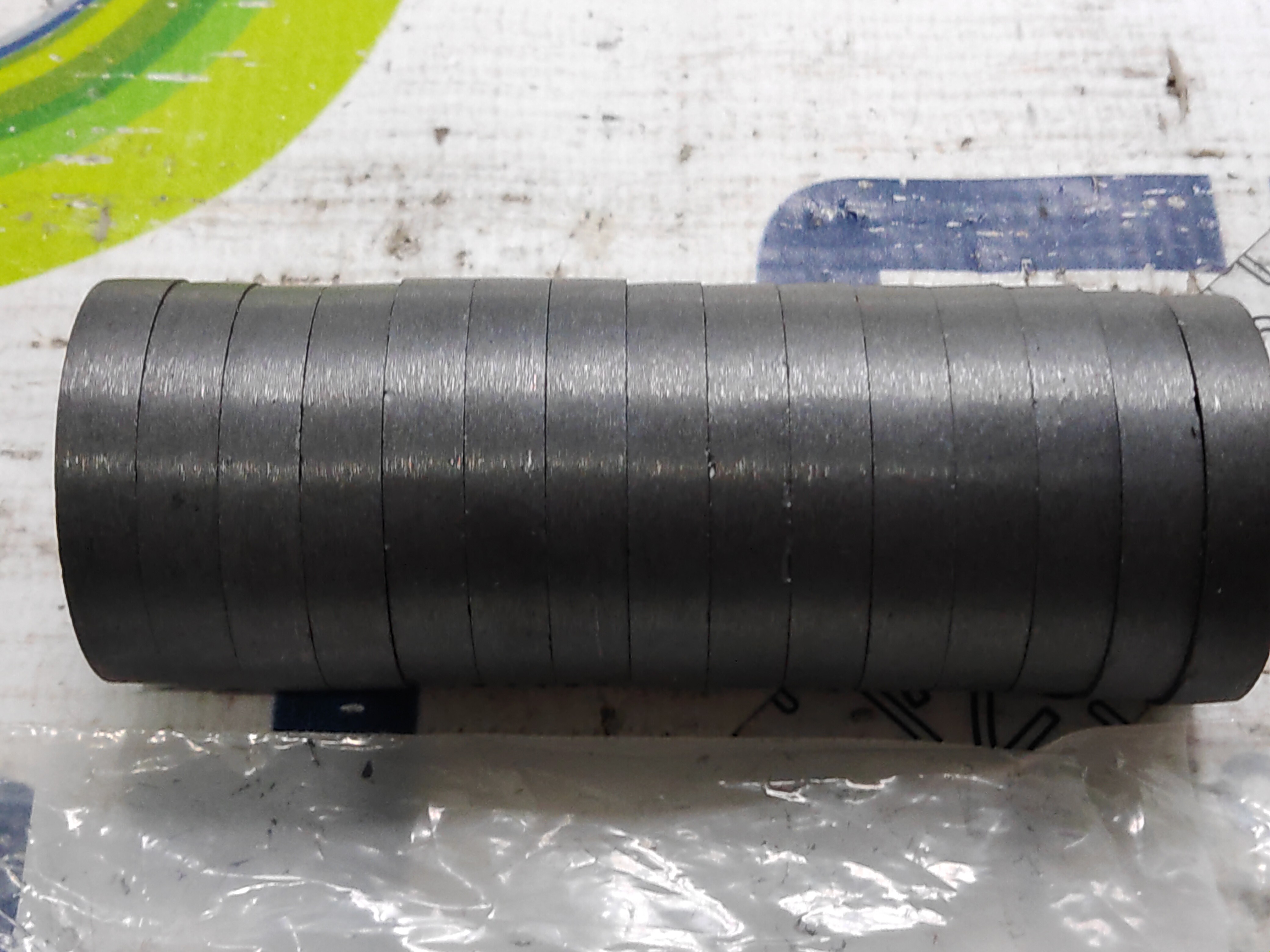 ASYMTEK 40-0070 REV. C 800KX.4IDX. 350 THK MAGNET- PACK OF 15