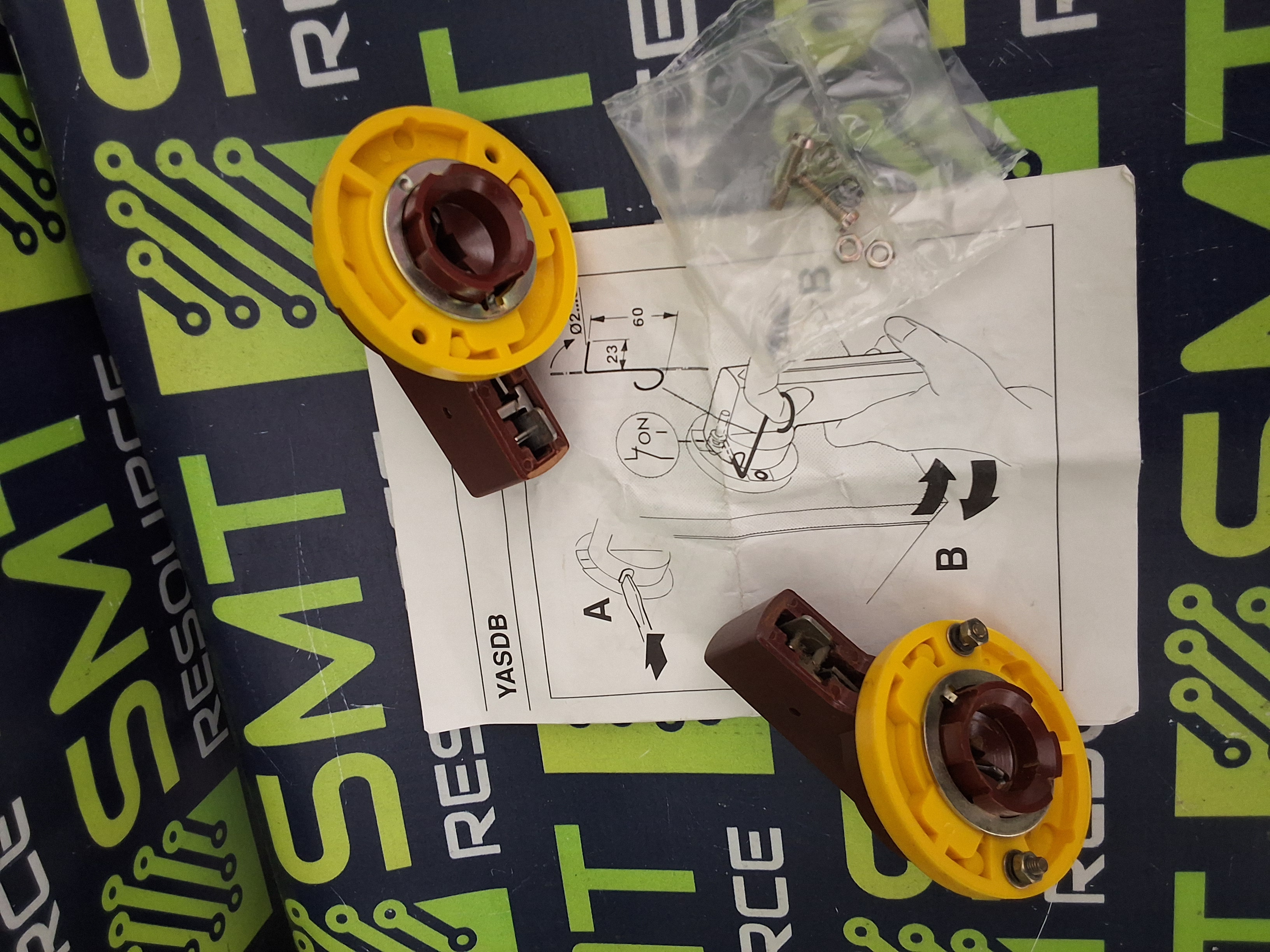 Used ABB YASDB HANDLE / DISCONNECT SWITCH