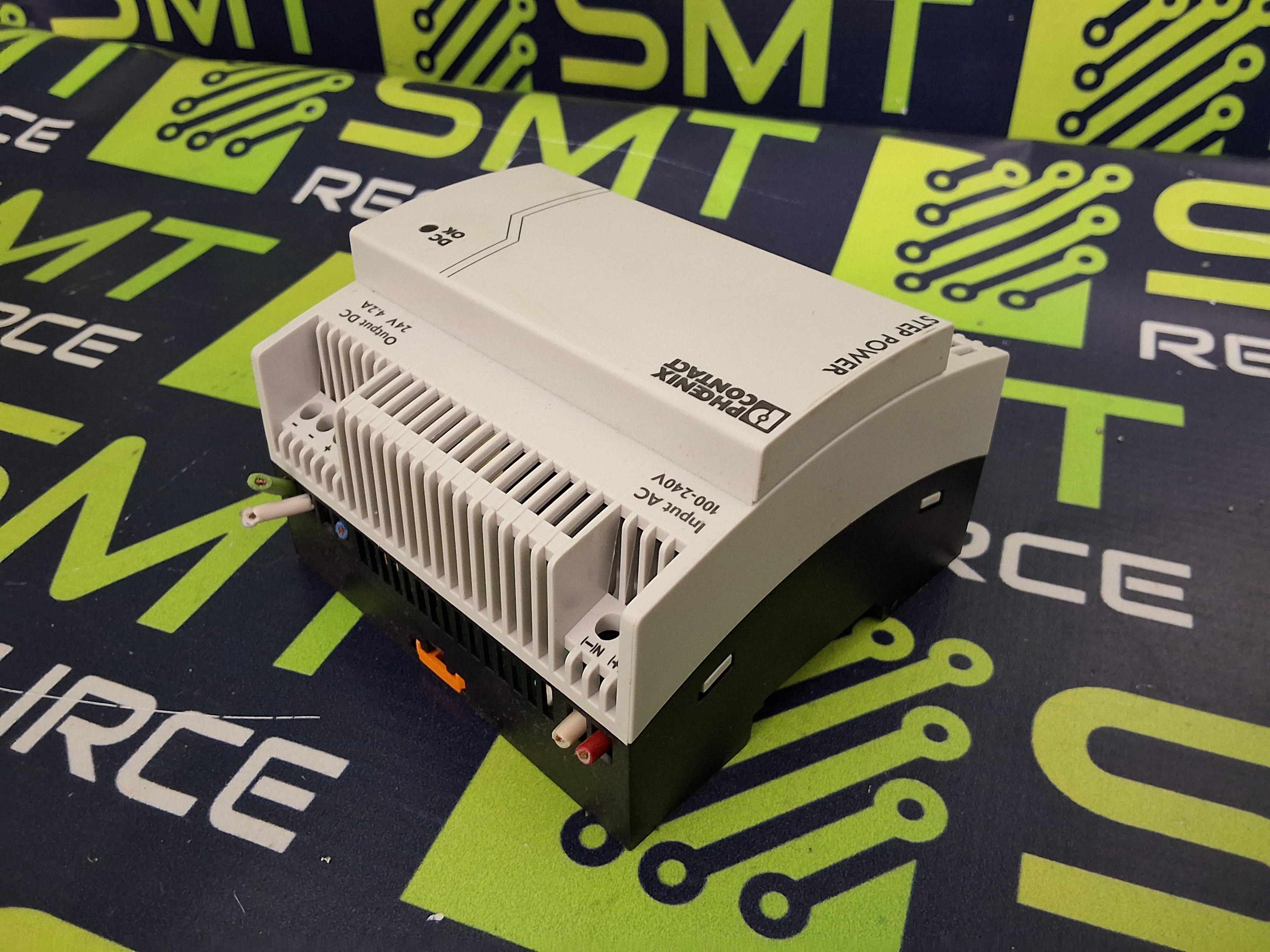 Used PHOENIX CONTACT STEP-PS/1AC/24DC/4.2 SWITCHING POWER SUPPLY 2868664 