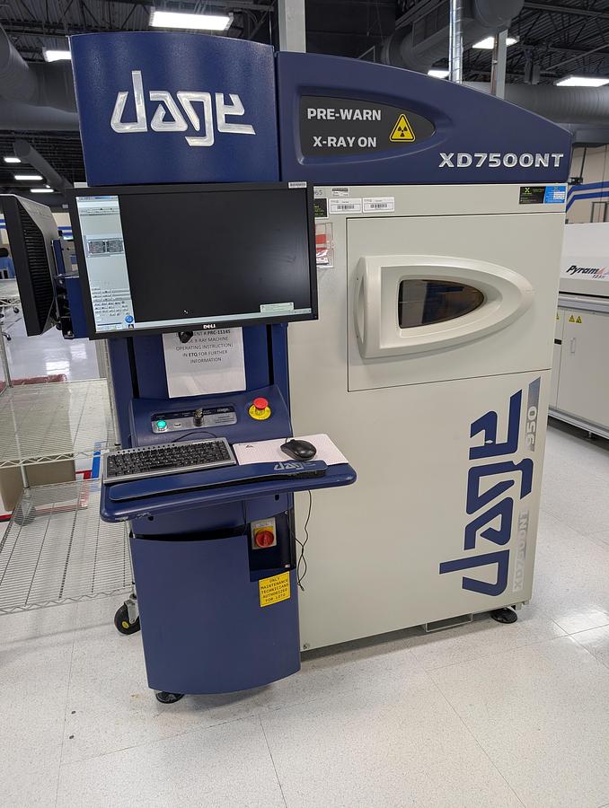 Used Dage XD7500VR 950 X-ray Inspection System