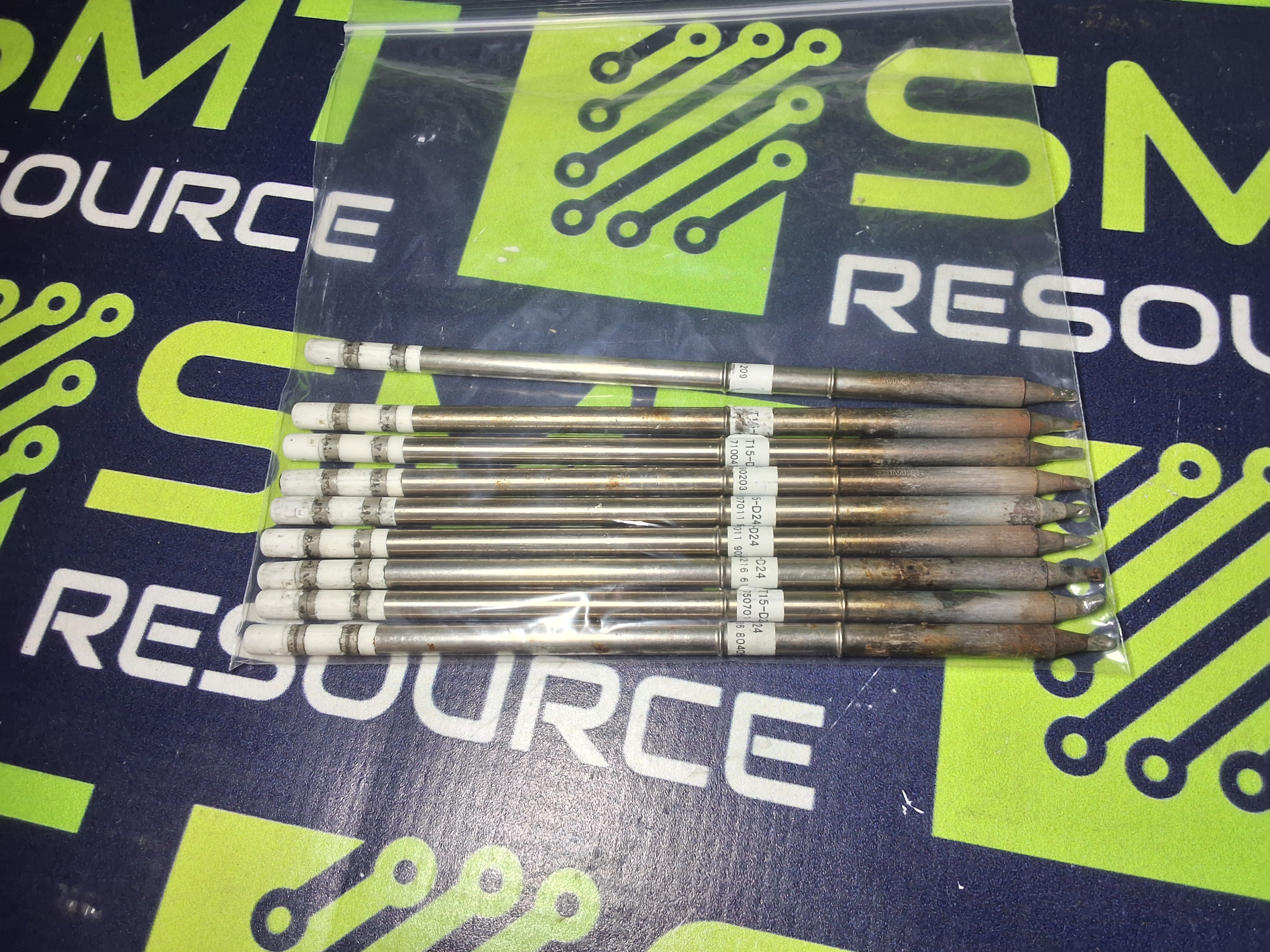 Used HAKKO T15-D24 SOLDERING TIP; CHISEL 2.4 x 10mm 