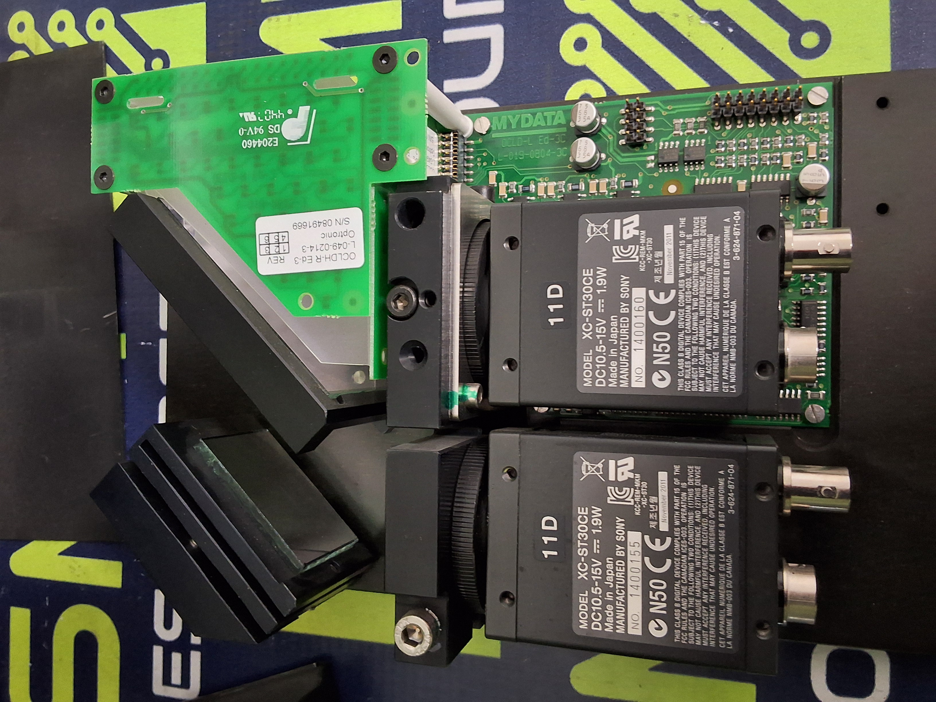 Used MyData L-011-0040 DUAL VISION CAMERA BOX 