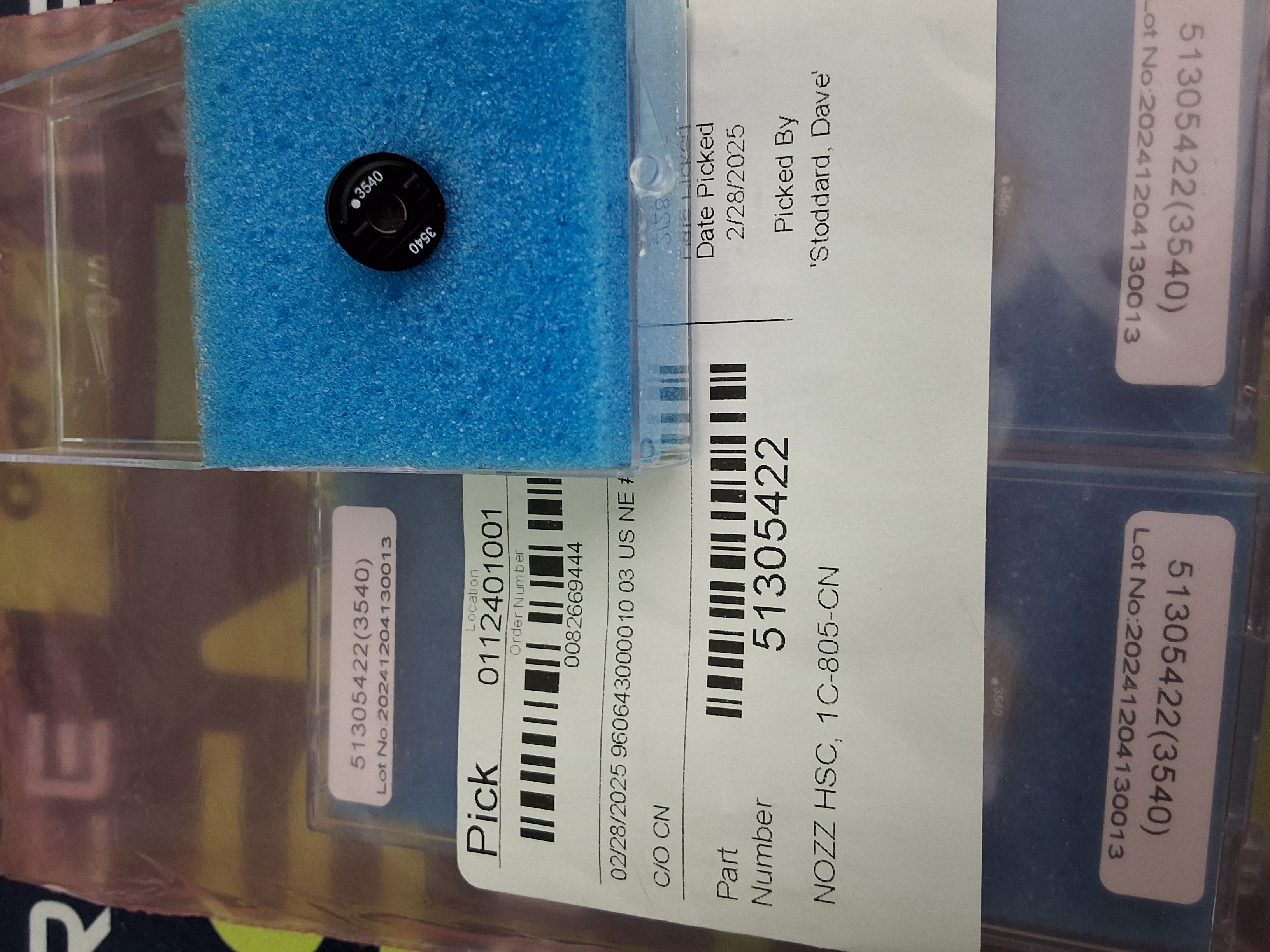 UNIVERSAL INSTRUMENTS 3540 NOZZLE 51305422 - BRAND NEW