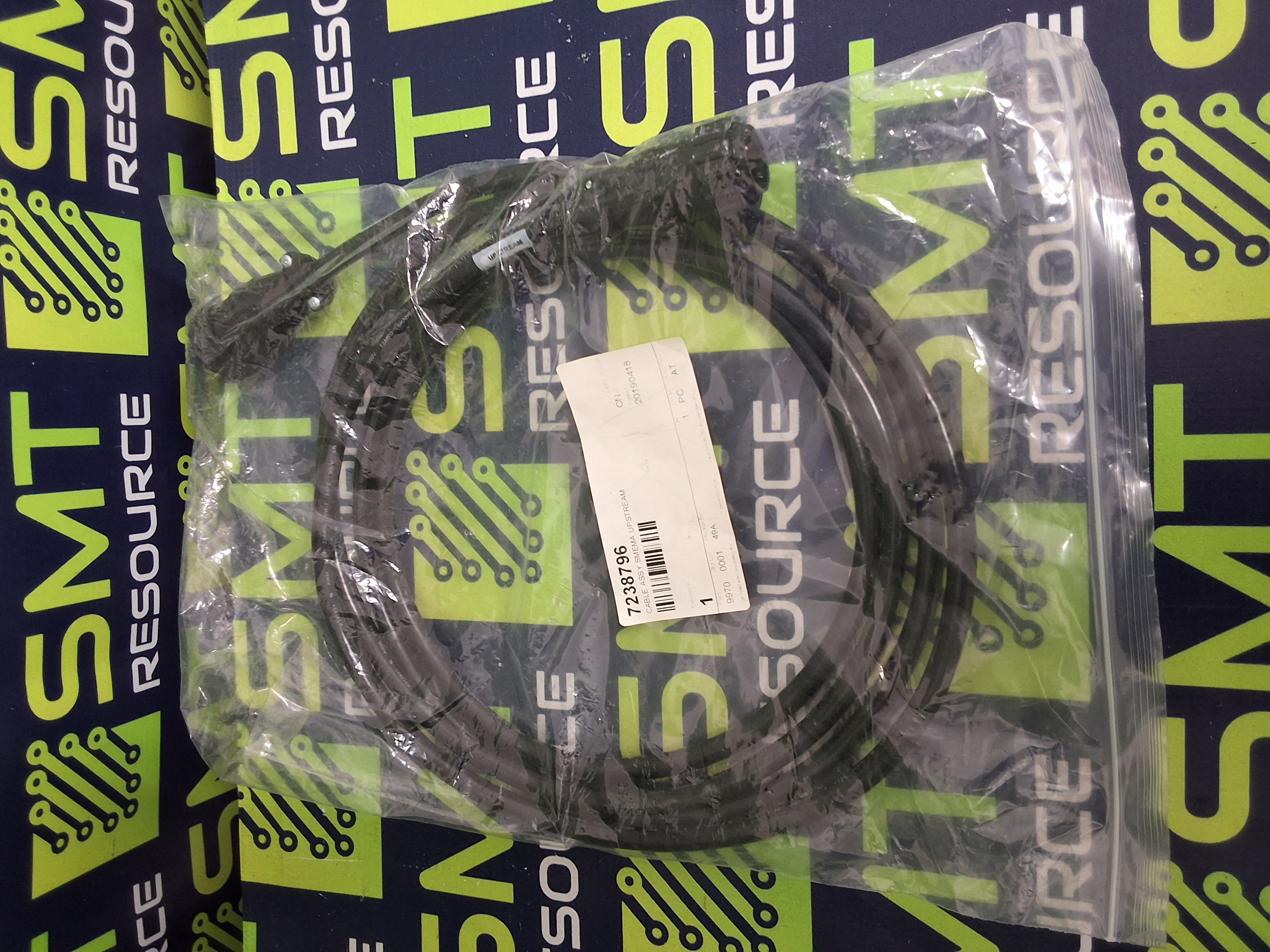 SMEMA 5-PIN UPSTREAM CABLE ASSEMBLY - 7238796 - BRAND NEW