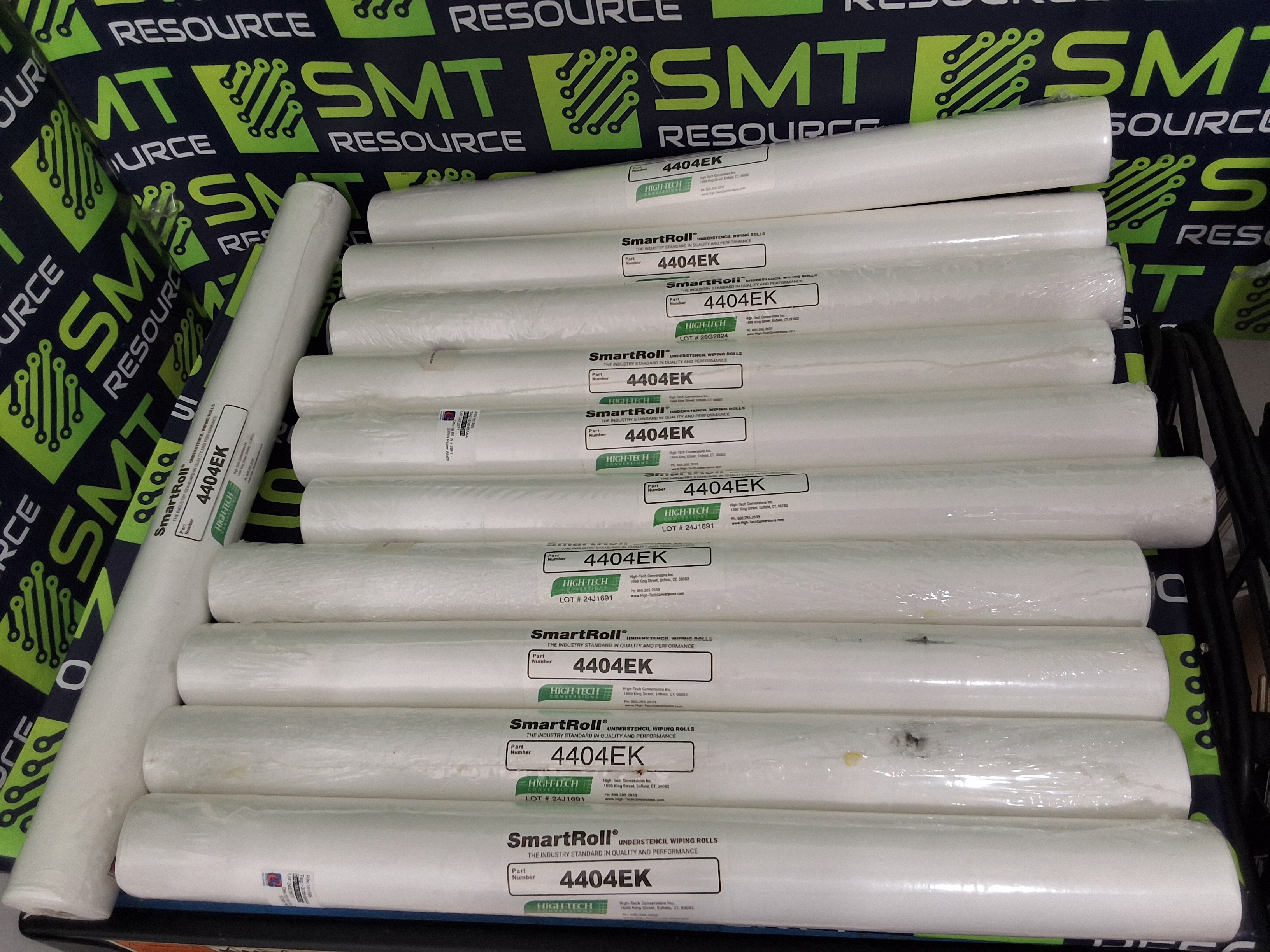 SMART ROLL 4404EK UNDERSTENCIL WIPING ROLLS FOR EKRA SCREEN PRINTERS - BRAND NEW