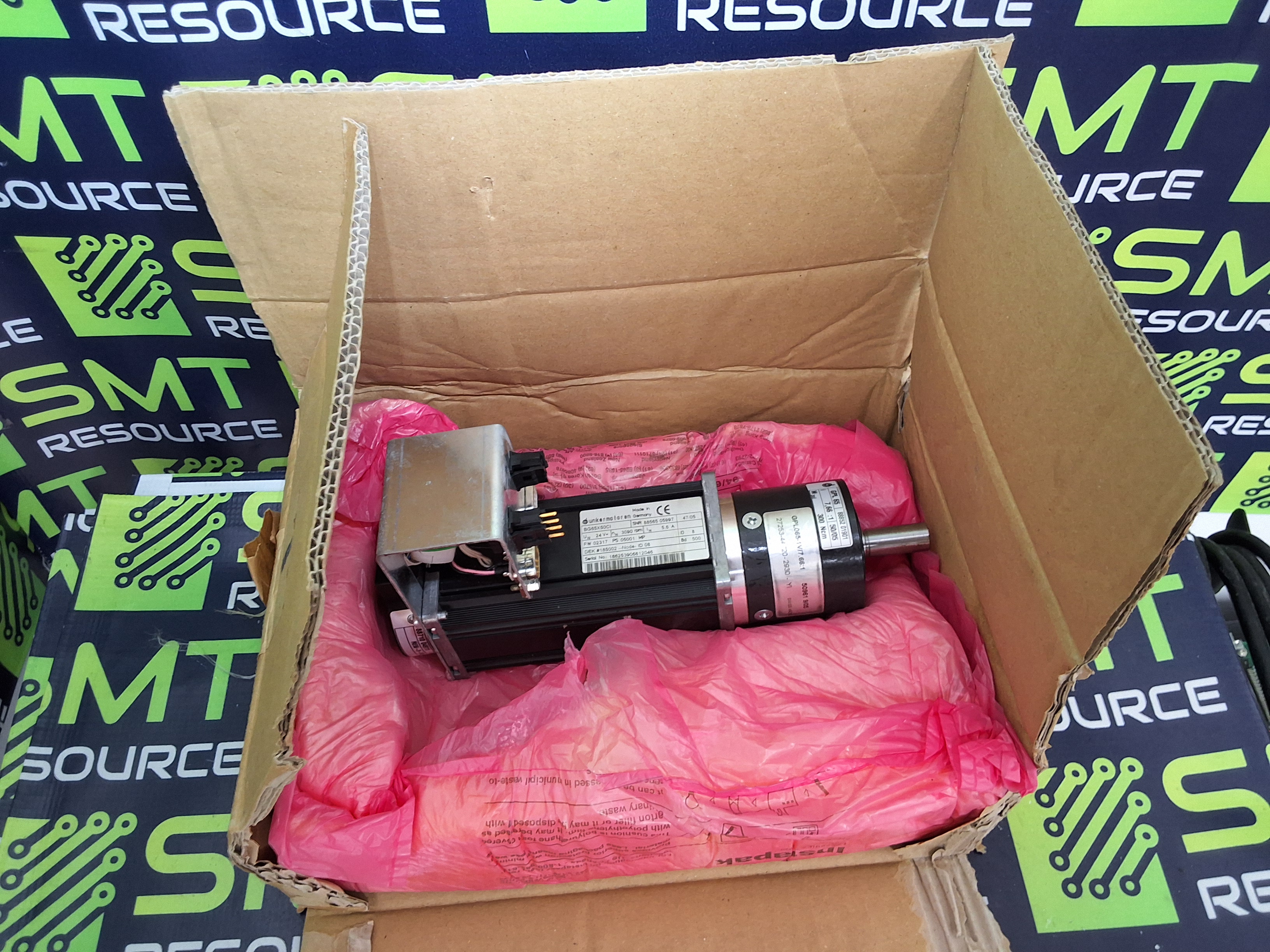 DUNKERMOTOREN BG65X50CI SERVO MOTOR WITH GPL 65 GEAR HEAD - NEW