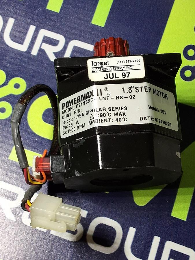 Used POWERMAX II P21NSXC-LNF-NS-02 STEP MOTOR
