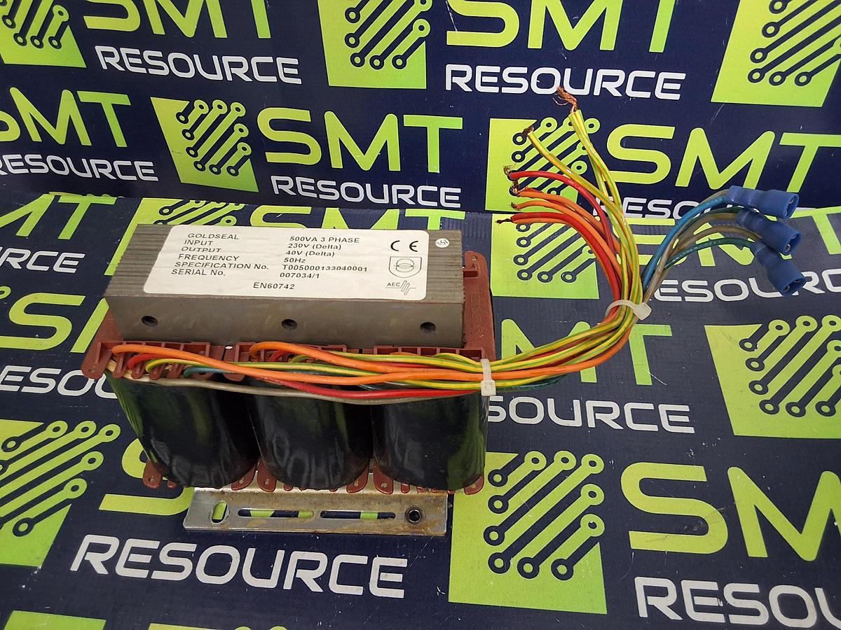 Used GOLDSEAL 3-PHASE POWER TRANSFORMER EN60742 500VA 230V 50Hz