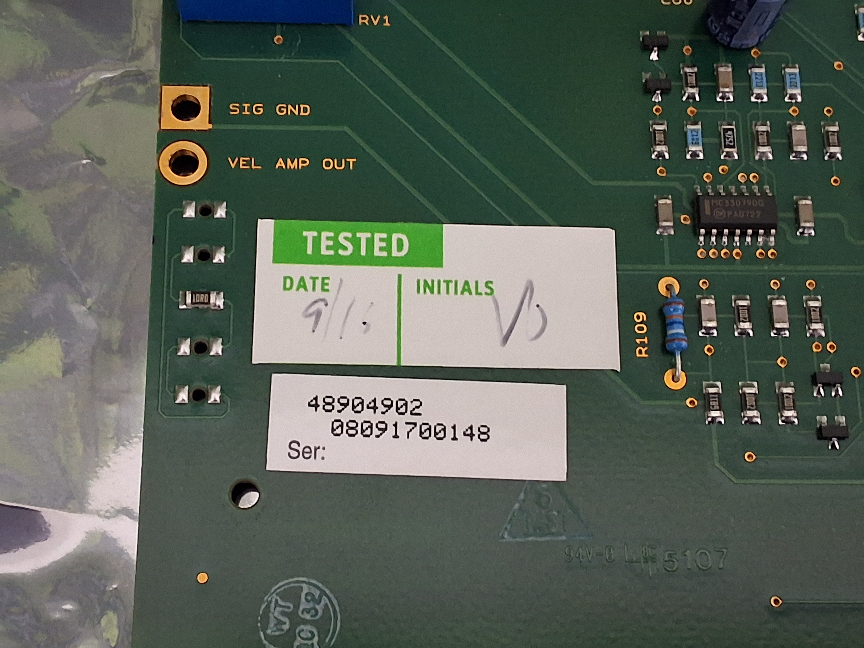 Used PARKER 1445.117.01 CIRCUIT BOARD 48904902 