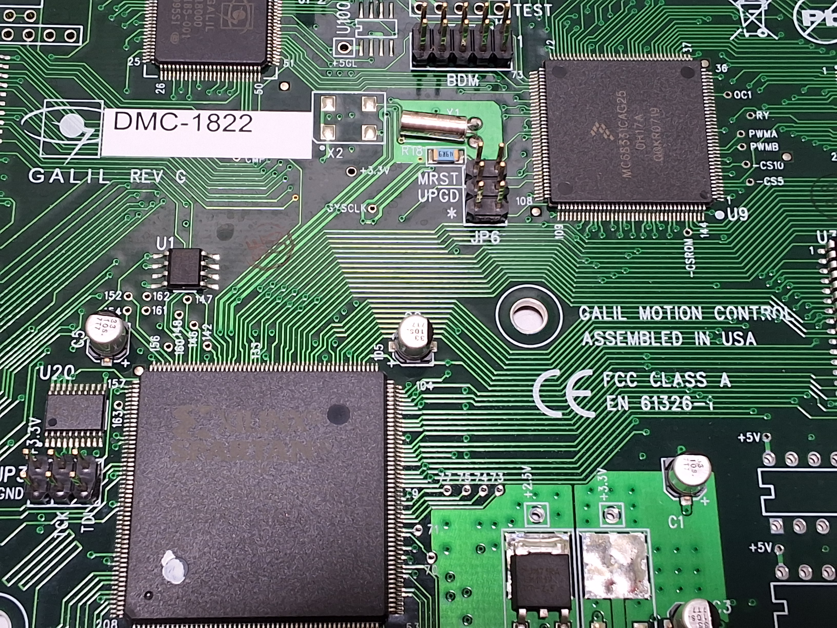 Used GALIL DMC-1822 MOTION CONTROL CARD 2 AXIS PCI