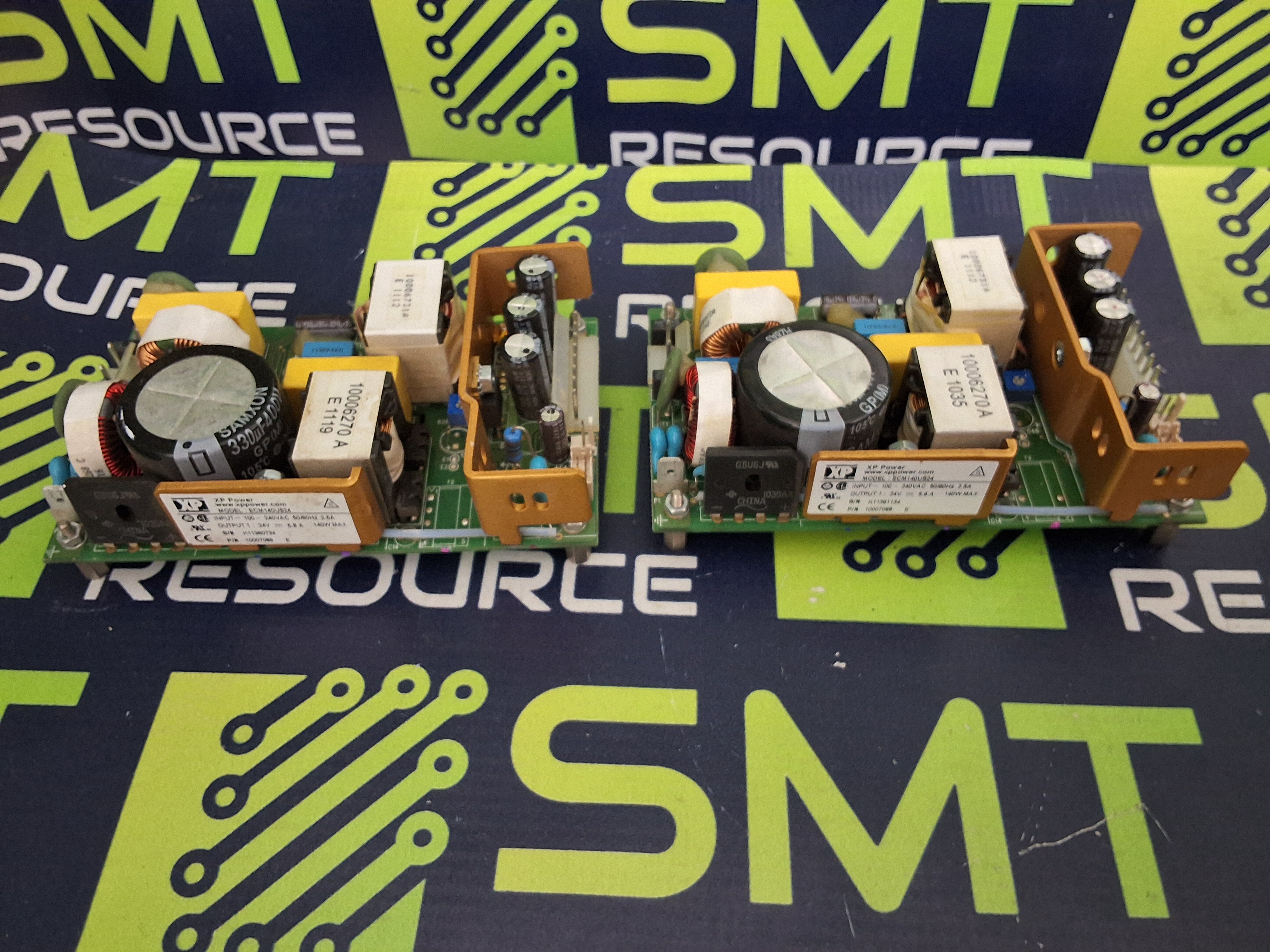 Used XP POWER ECM140US24 SWITCHING POWER SUPPLY 100-240VAC 2.5A 50/60Hz