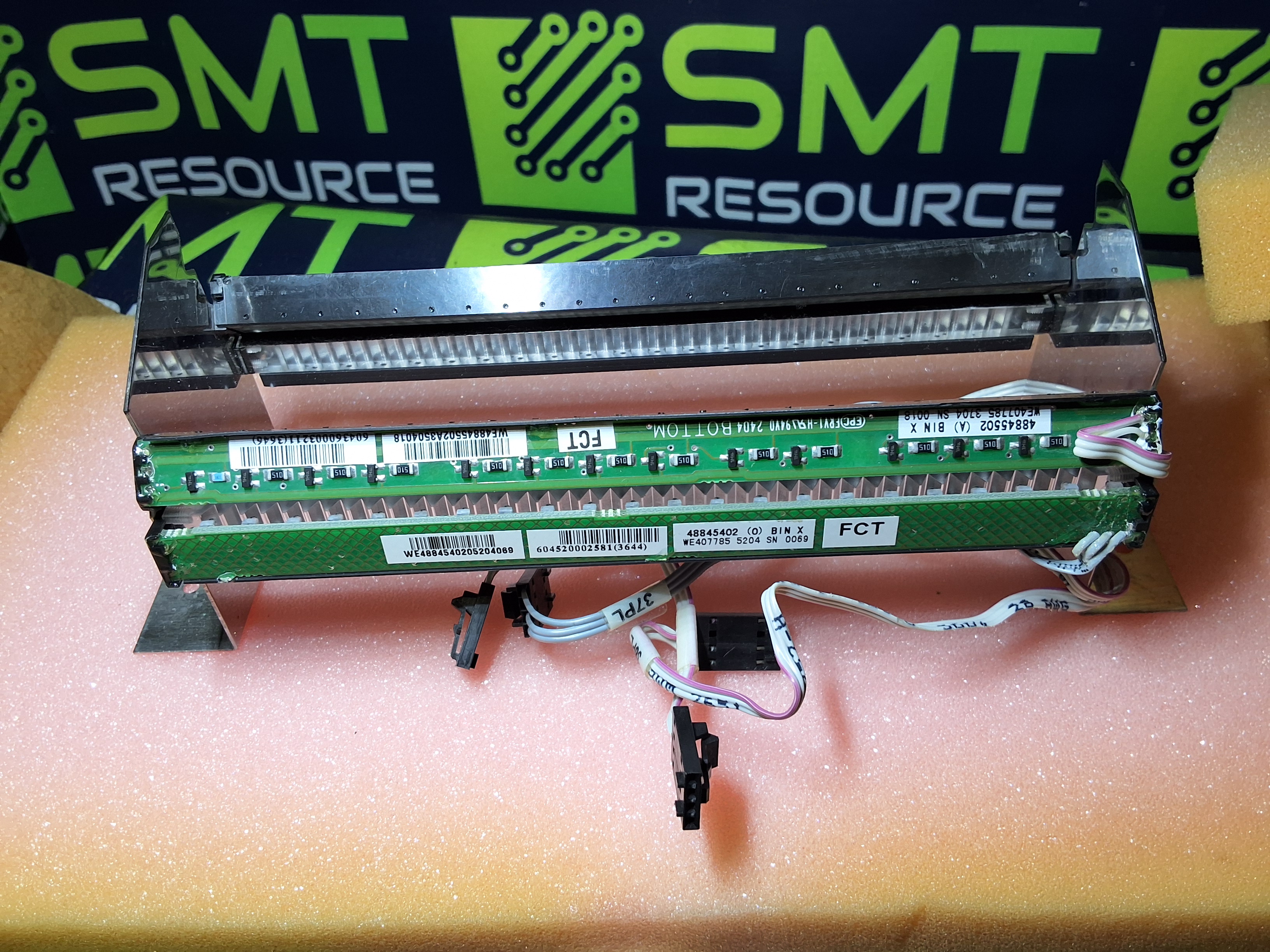 Used UNIVERSAL INSTRUMENTS 48845502 BIN X CAMERA LIGHTING ASSEMBLY 48845402 48845702 48845602