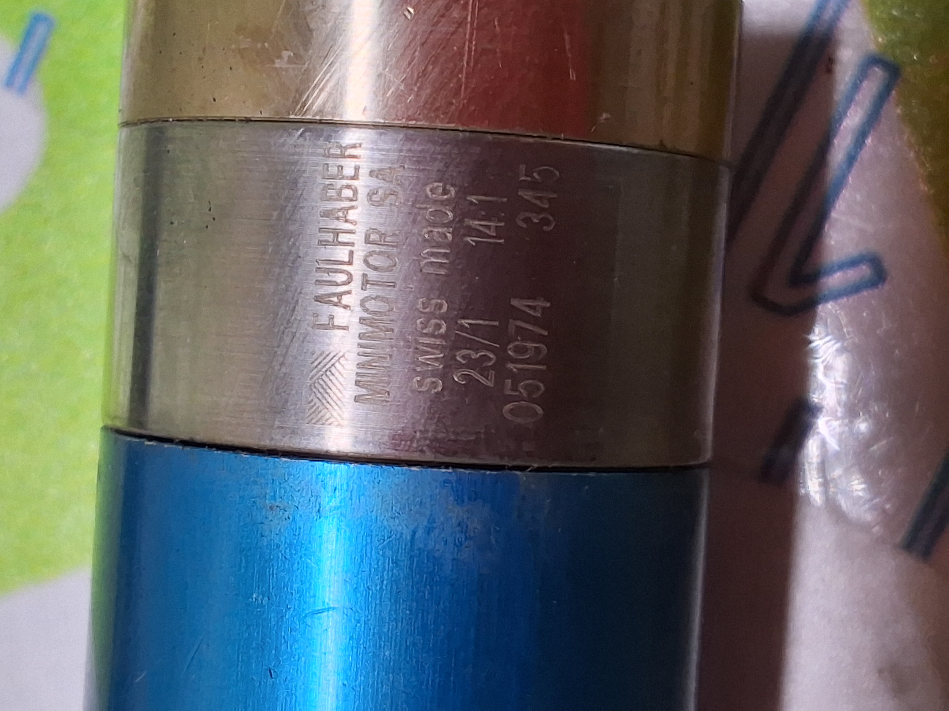 Used FAULHABER MINI MOTOR SA 051974 345 