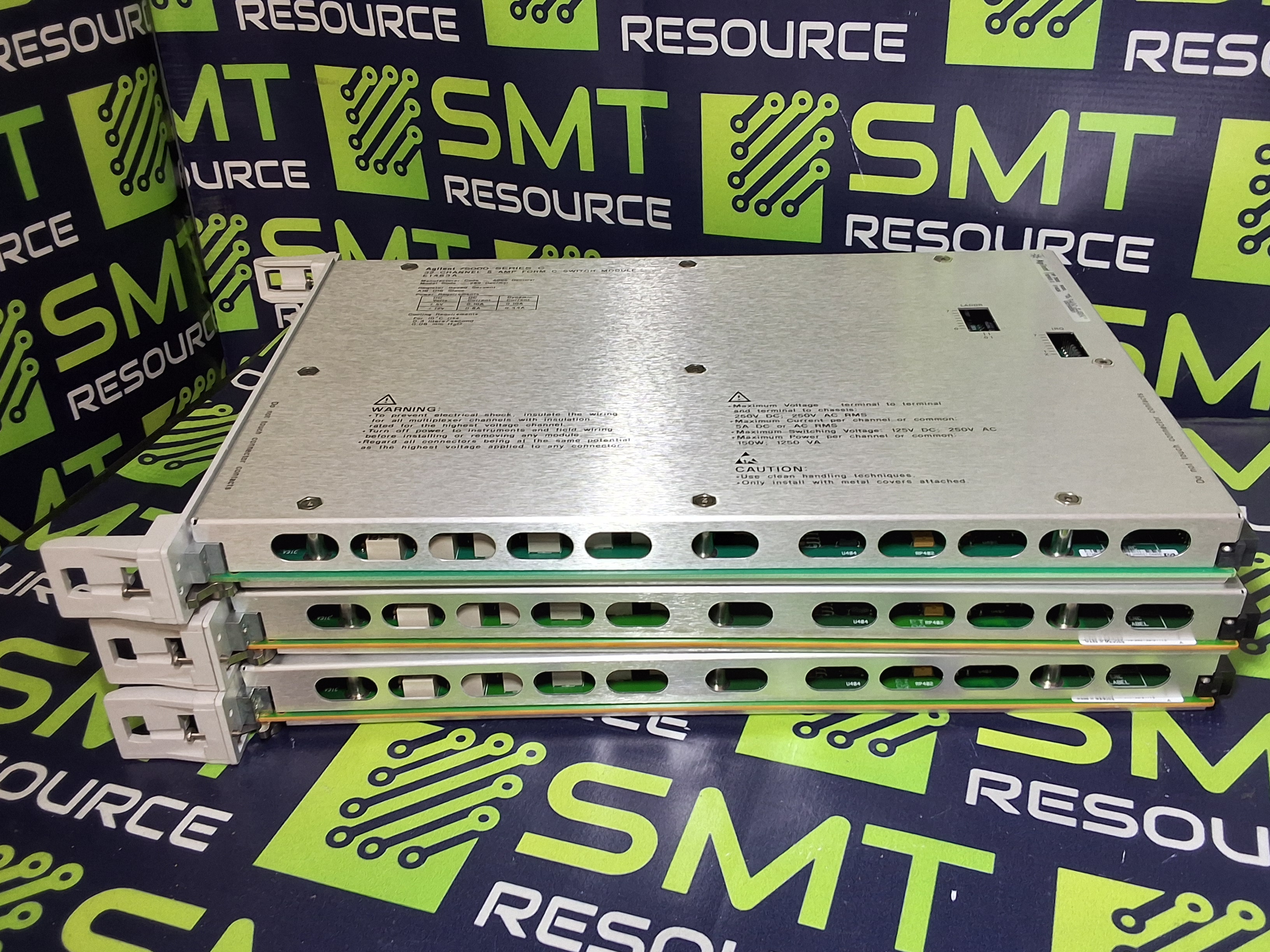 Used AGILENT HP E1463A 75000 SERIES C 32-CHANNEL 5 AMP SWITCH MODULE