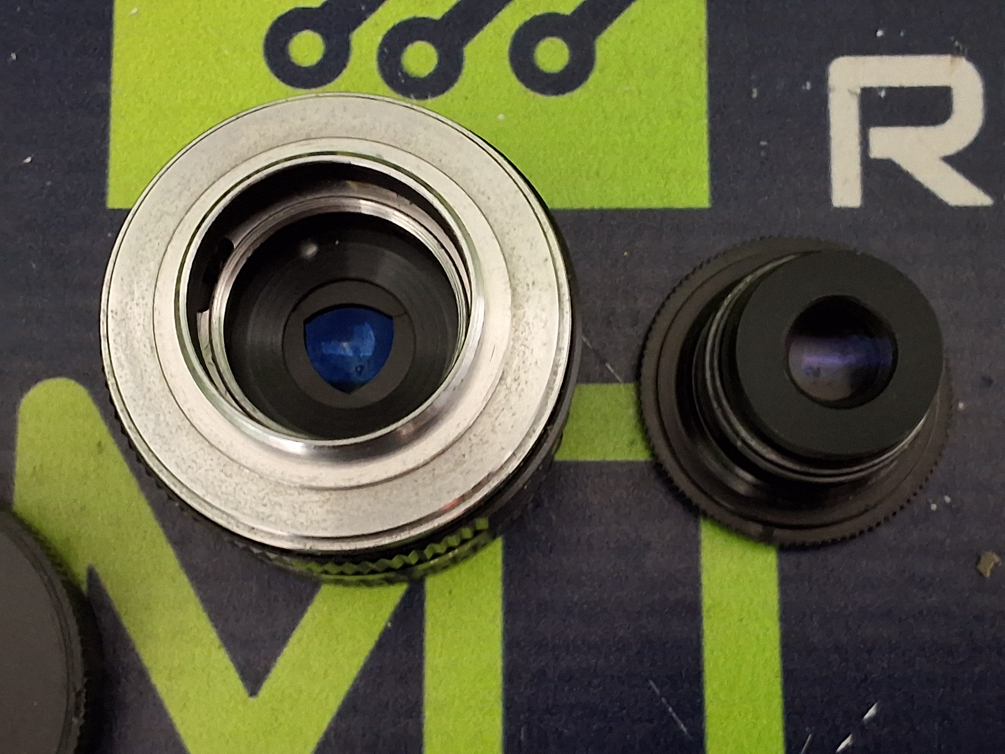 Used COMPUTAR TV LENS 25mm 1:1.8 C-MOUNT
