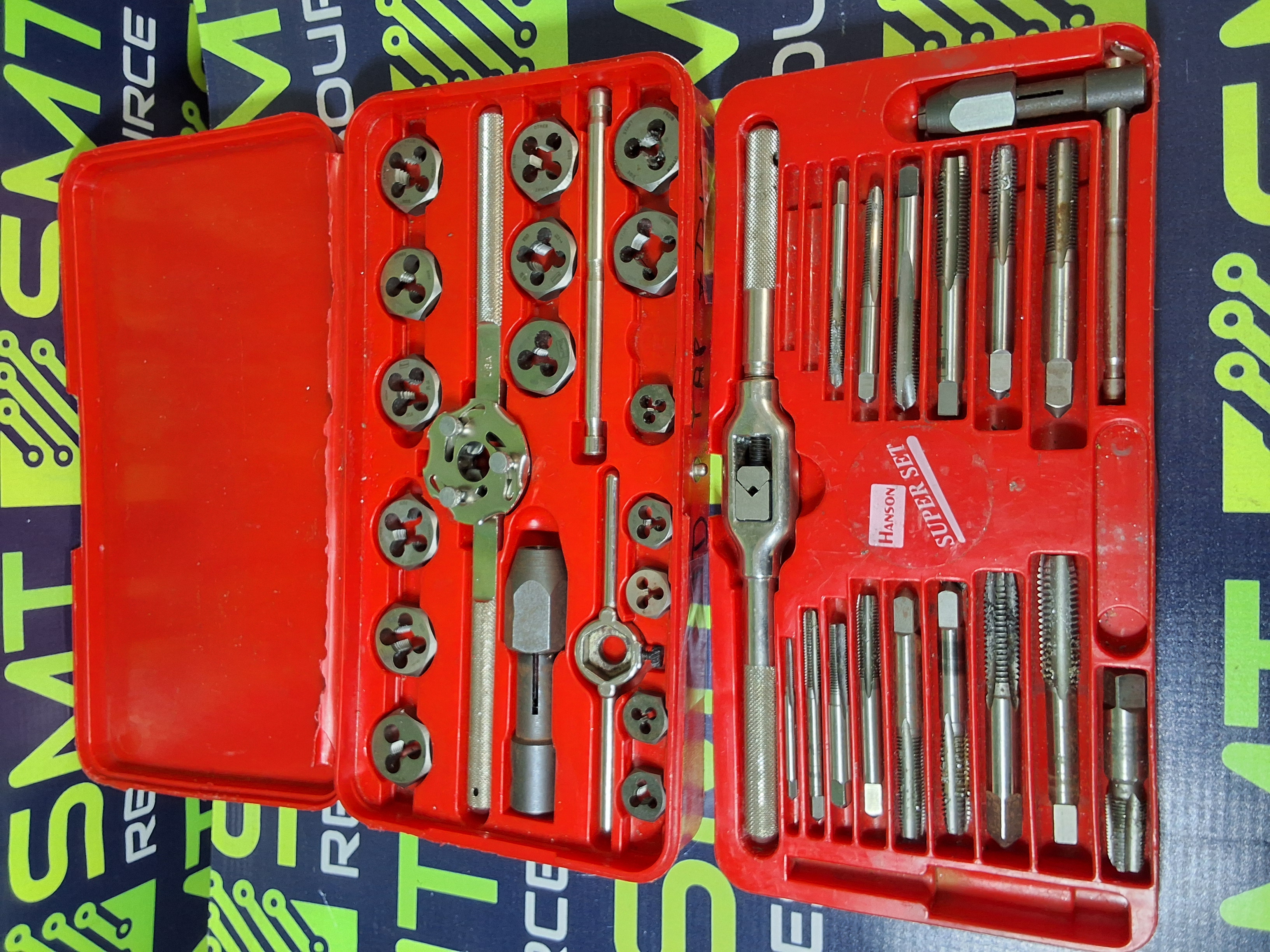 Used HANSON TAP AND DIE SUPER SET