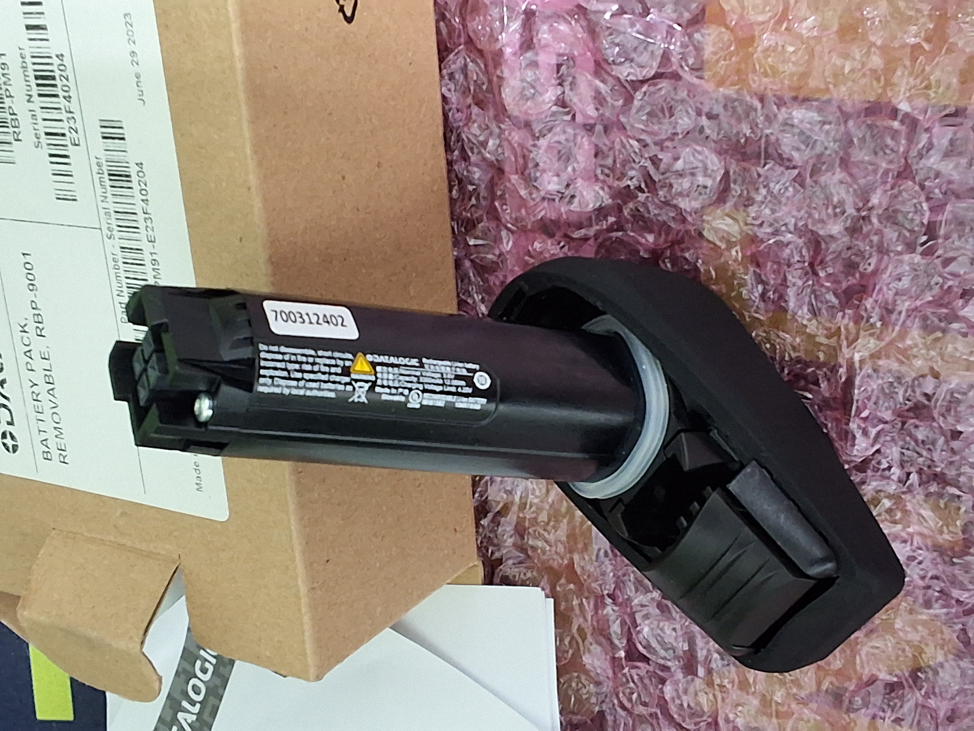 Used DATALOGIC RBP-PM91 BATTERY PACK