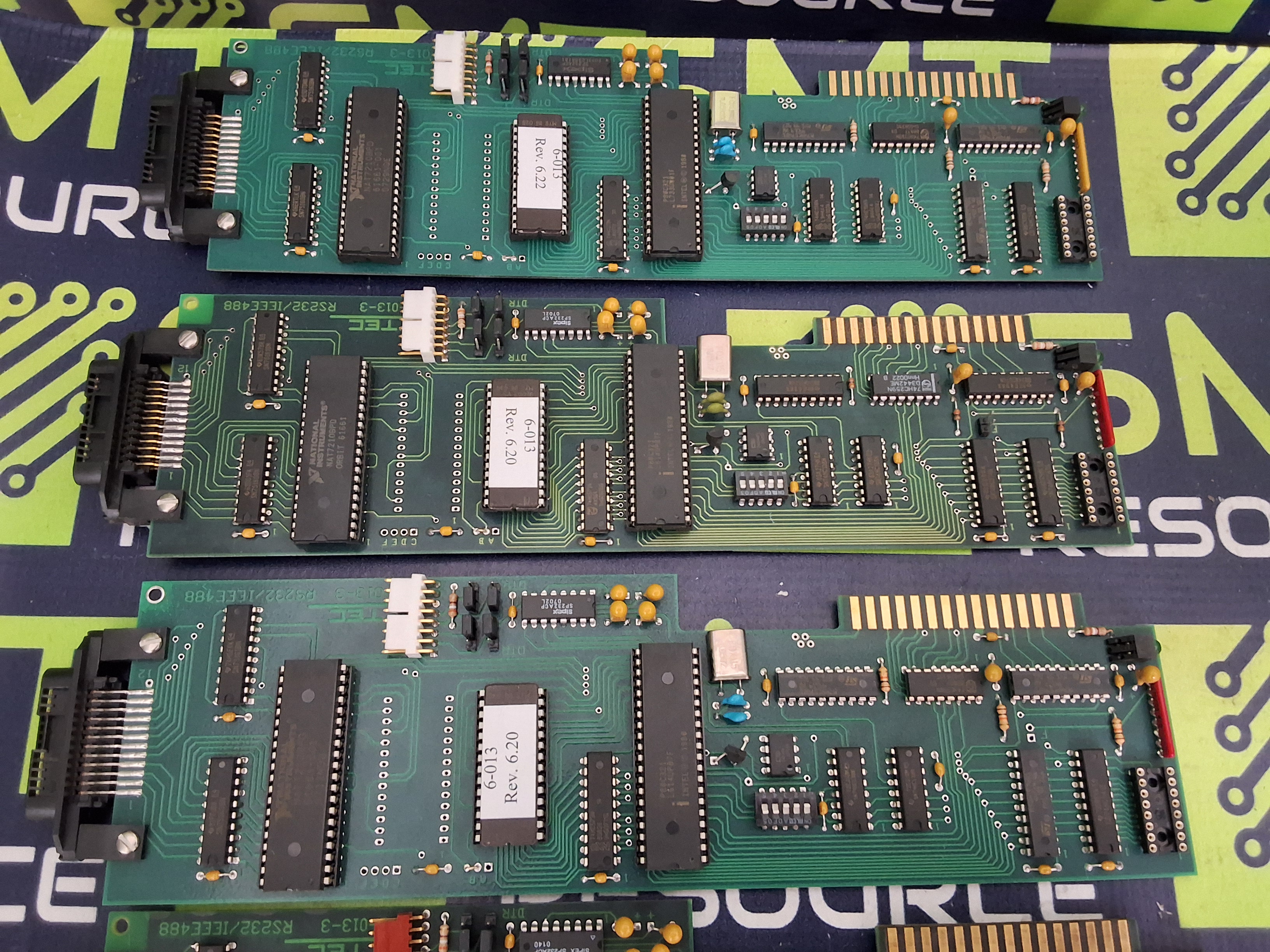 Used CYTEC VIDEO AND RF SWITCHING SYSTEM RS232 / IEEE488 CIRCUIT BOARD