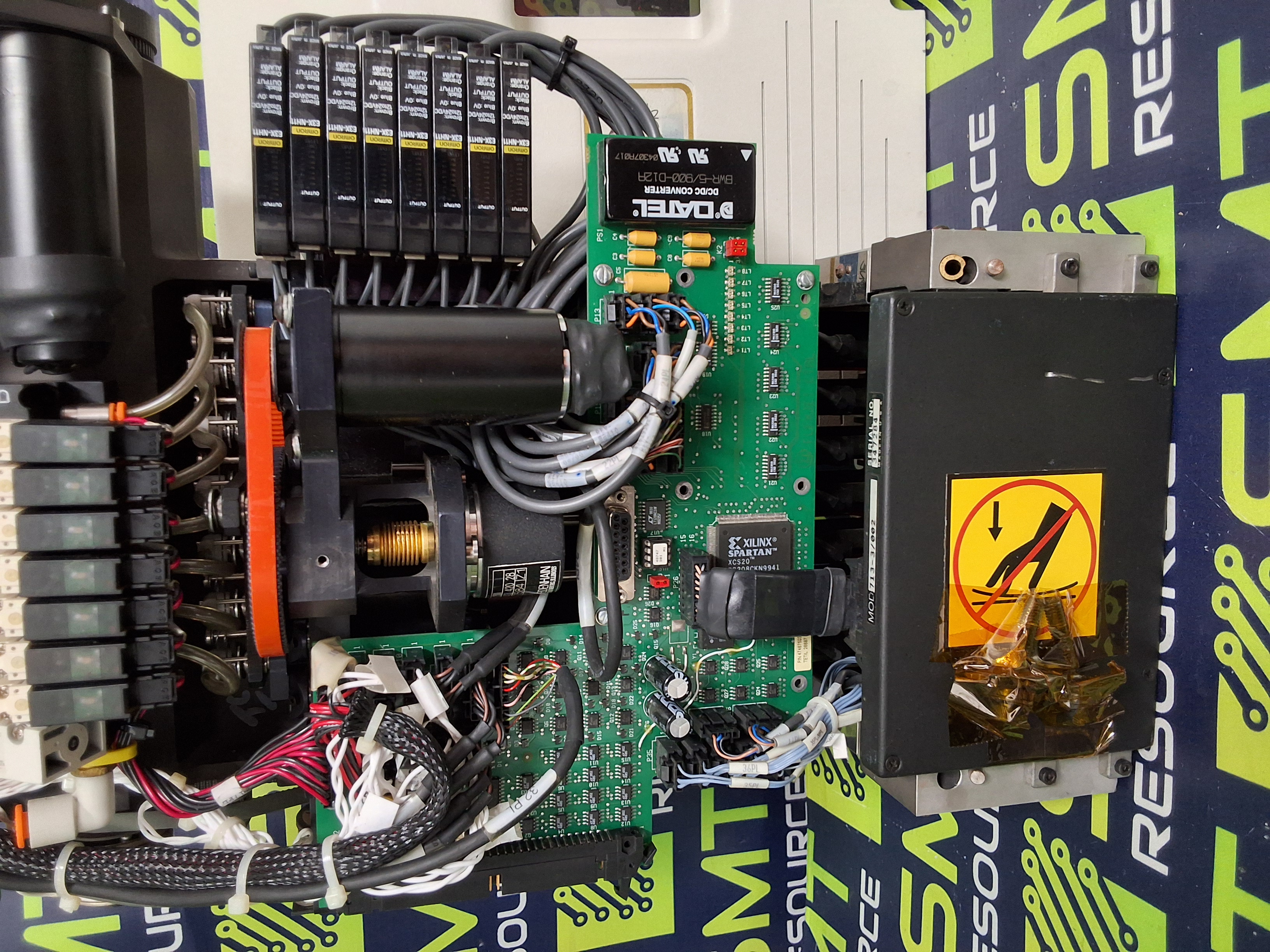 Used UNIVERSAL INSTRUMENTS 47443405 GSM FLEX JET HEAD ASSEMBLY