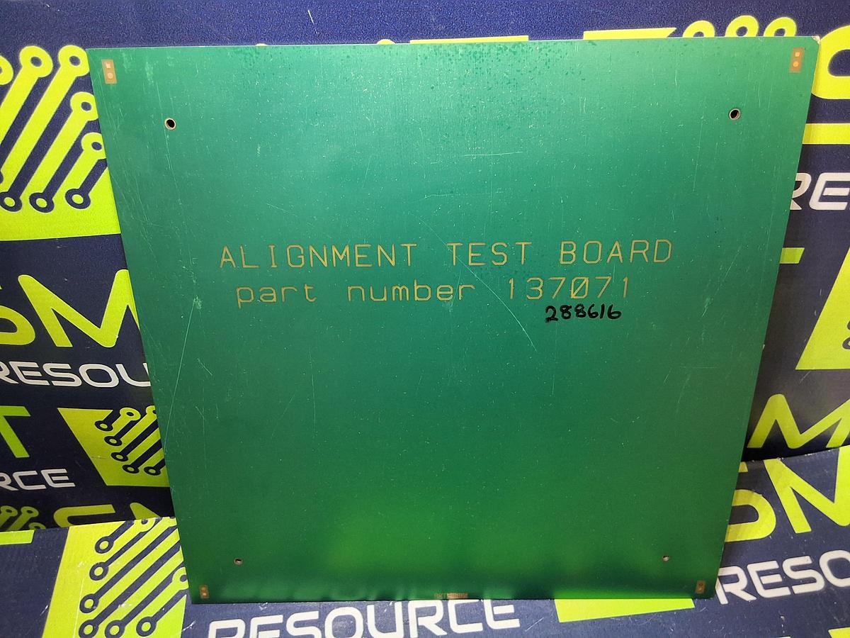 Used DEK 137071 ALIGNMENT TEST BOARD