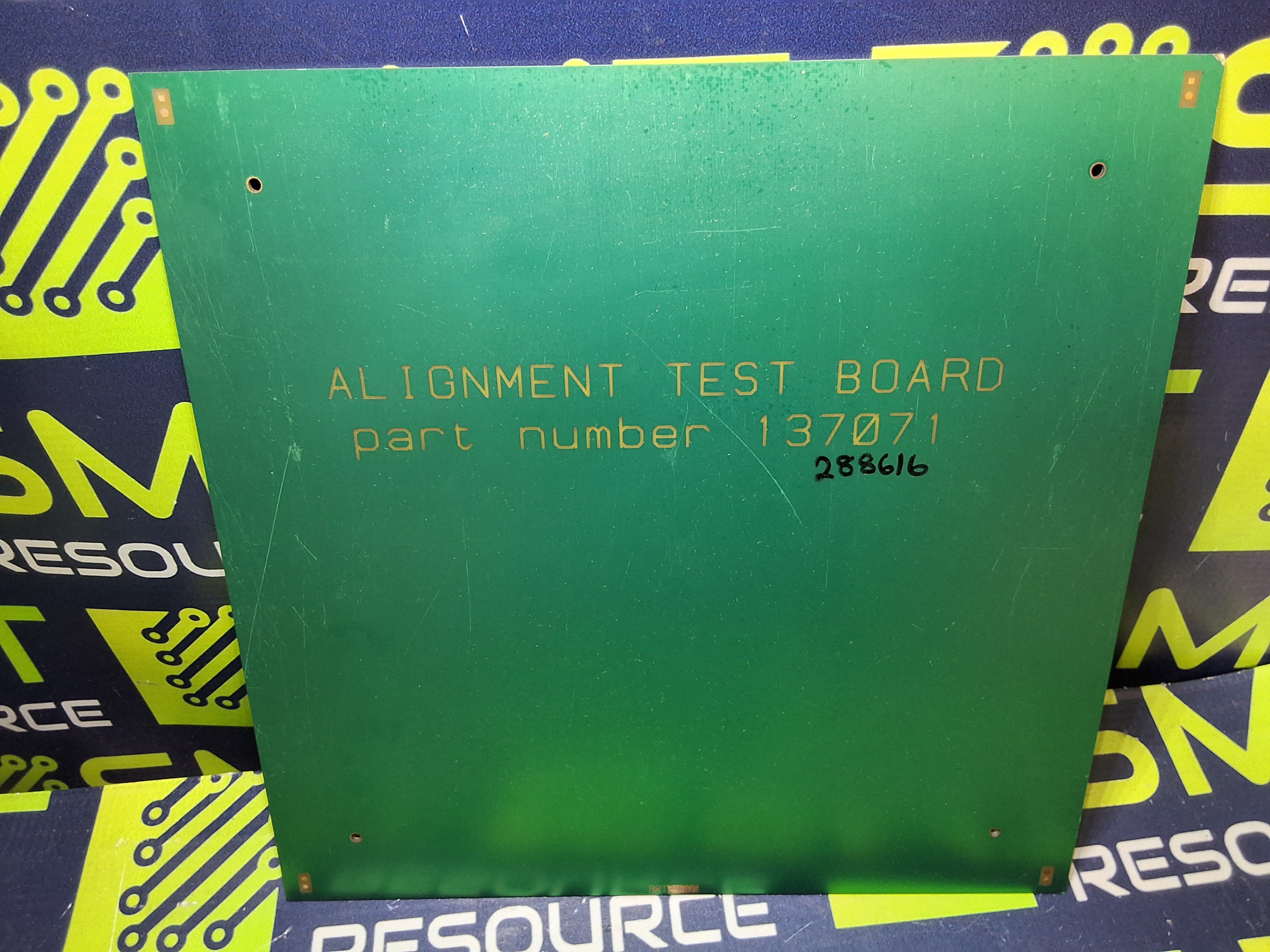 Used DEK 137071 ALIGNMENT TEST BOARD