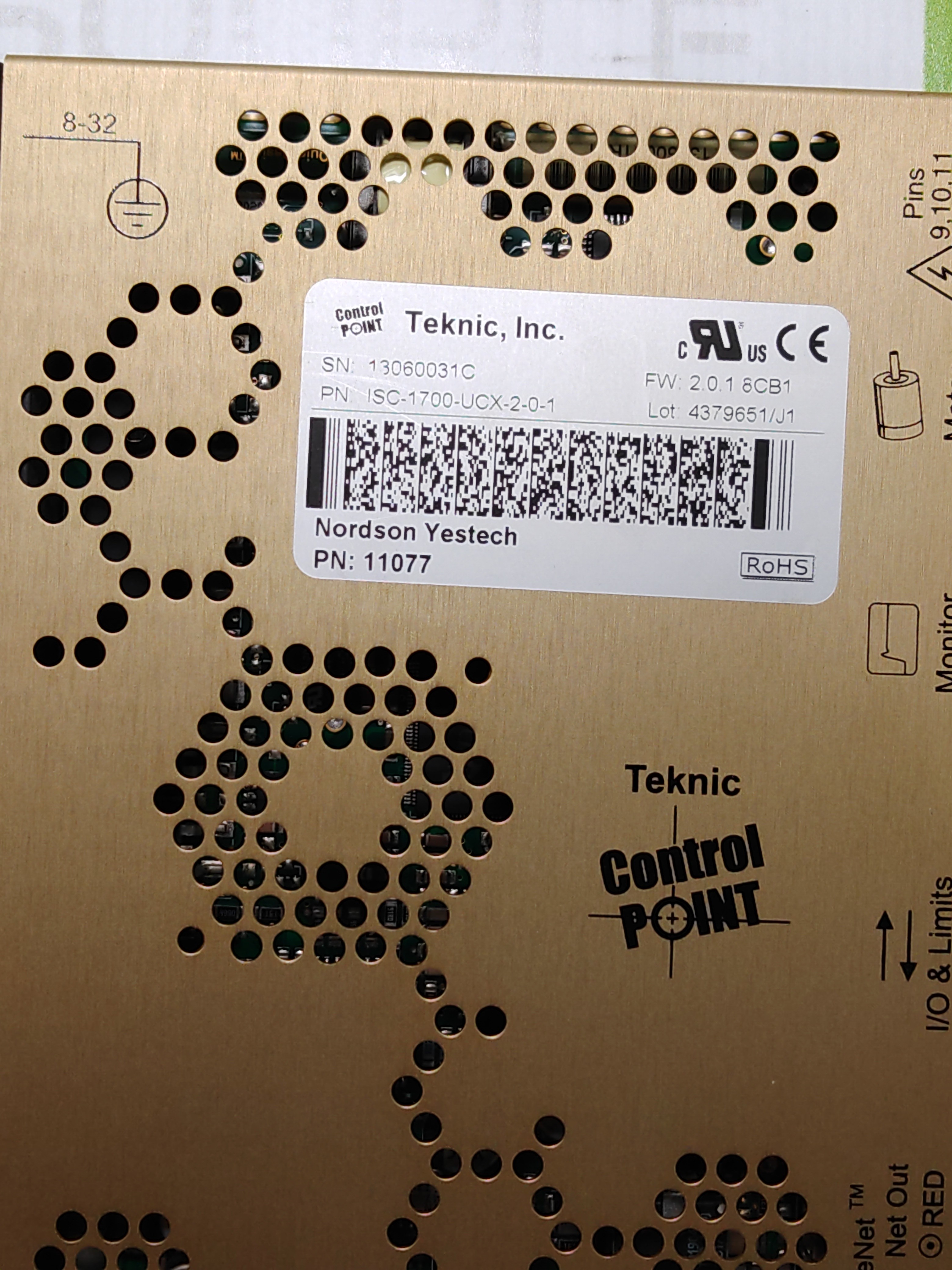 Used Teknic Control Point Integrated Servo Controller 