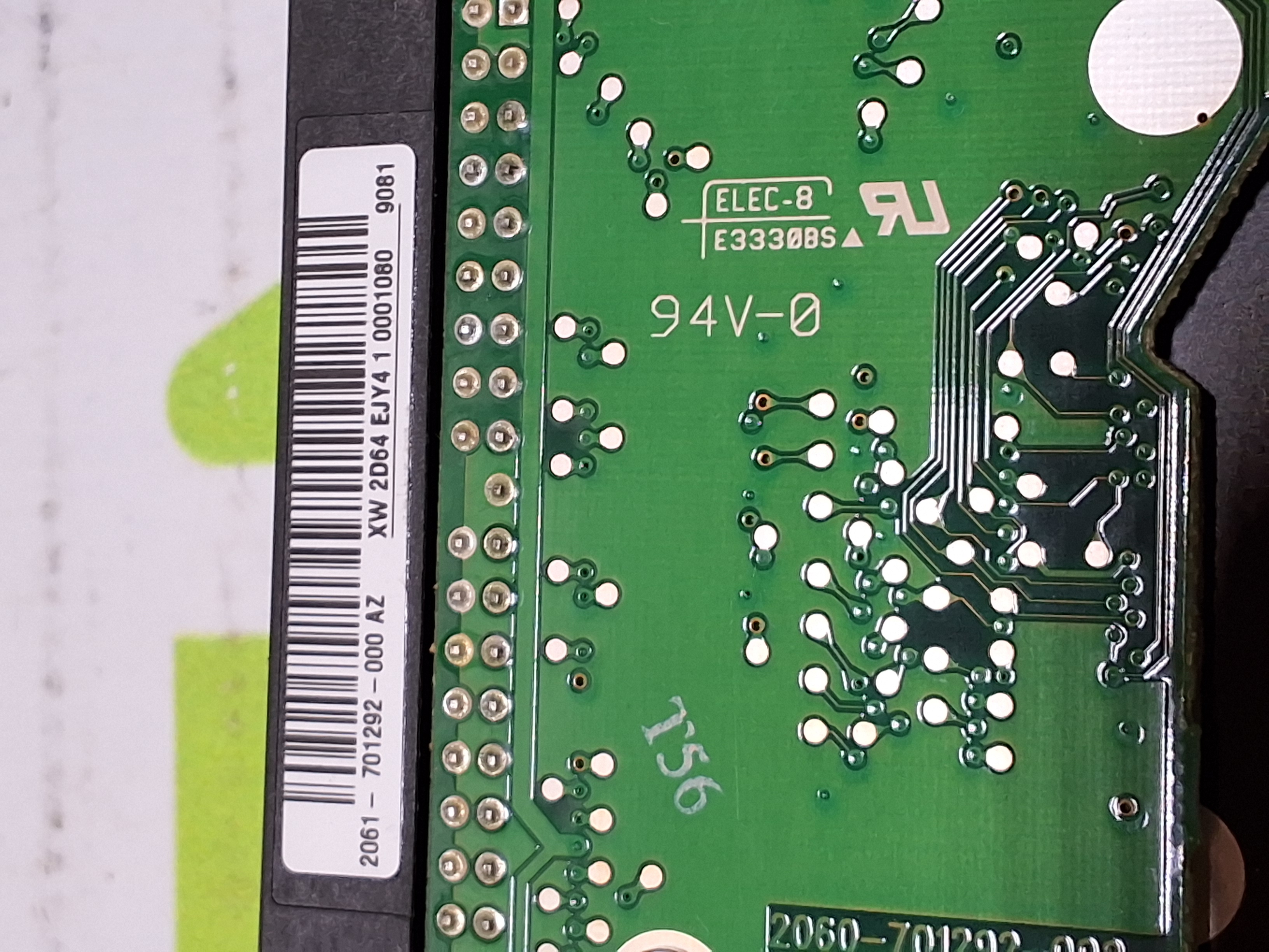 Used WESTERN DIGITAL WD400BB-55JHC0 HARD DRIVE