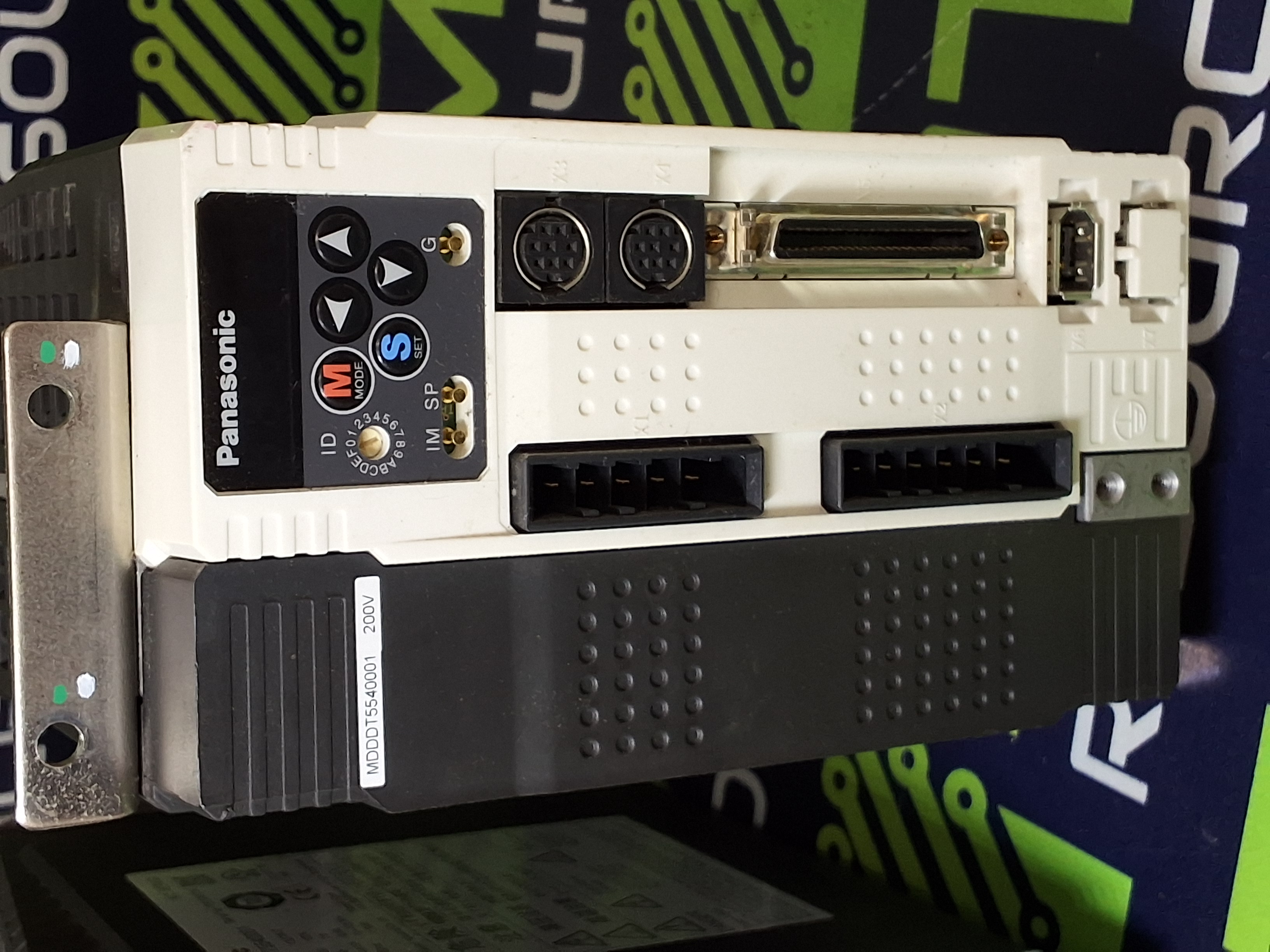 Used PANASONIC MDDDT5540001 AC SERVO DRIVER