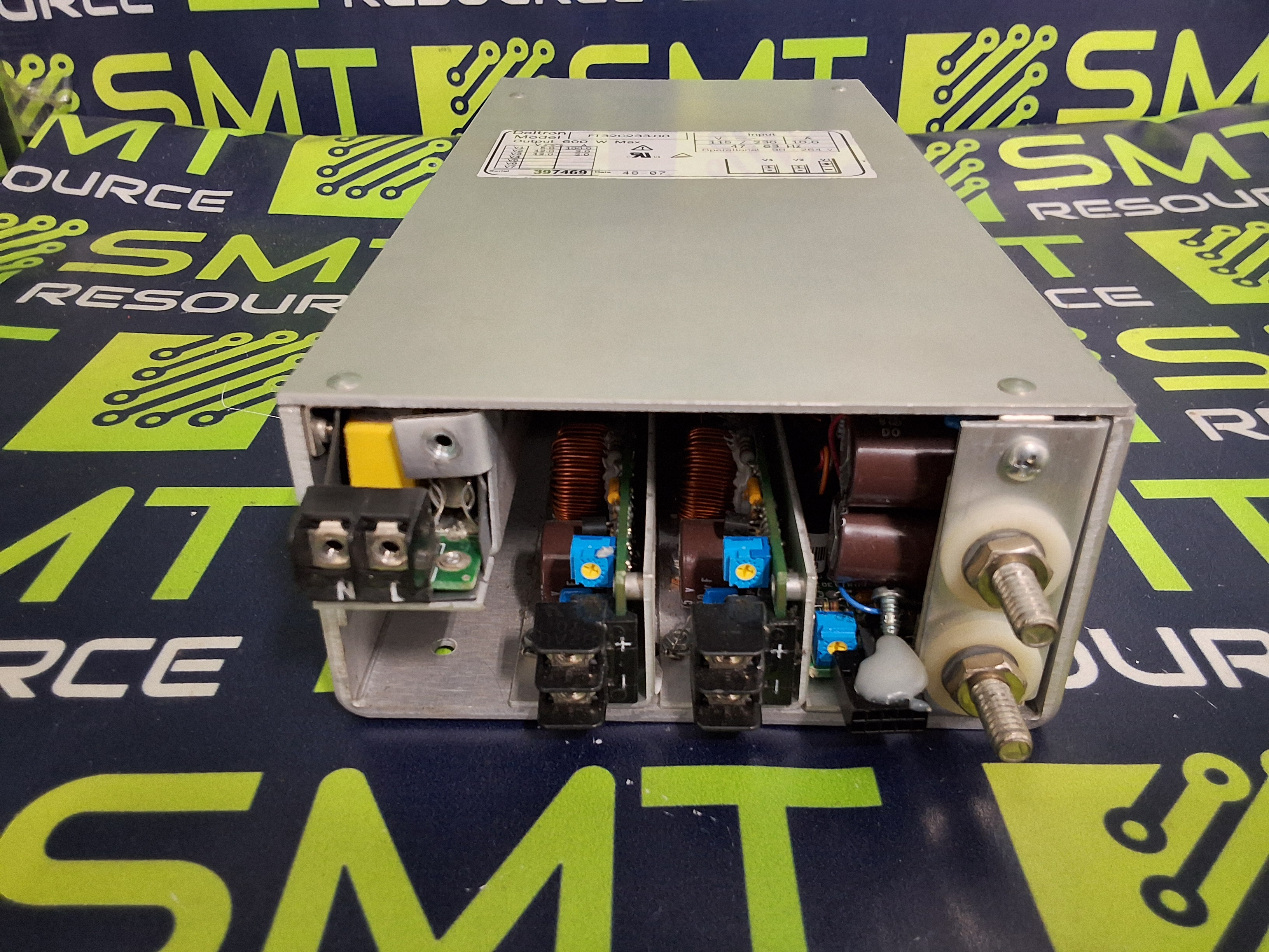 Used DELTRON FT32C233-00 TRIPLE VOLTAGE OUTPUT POWER SUPPLY
