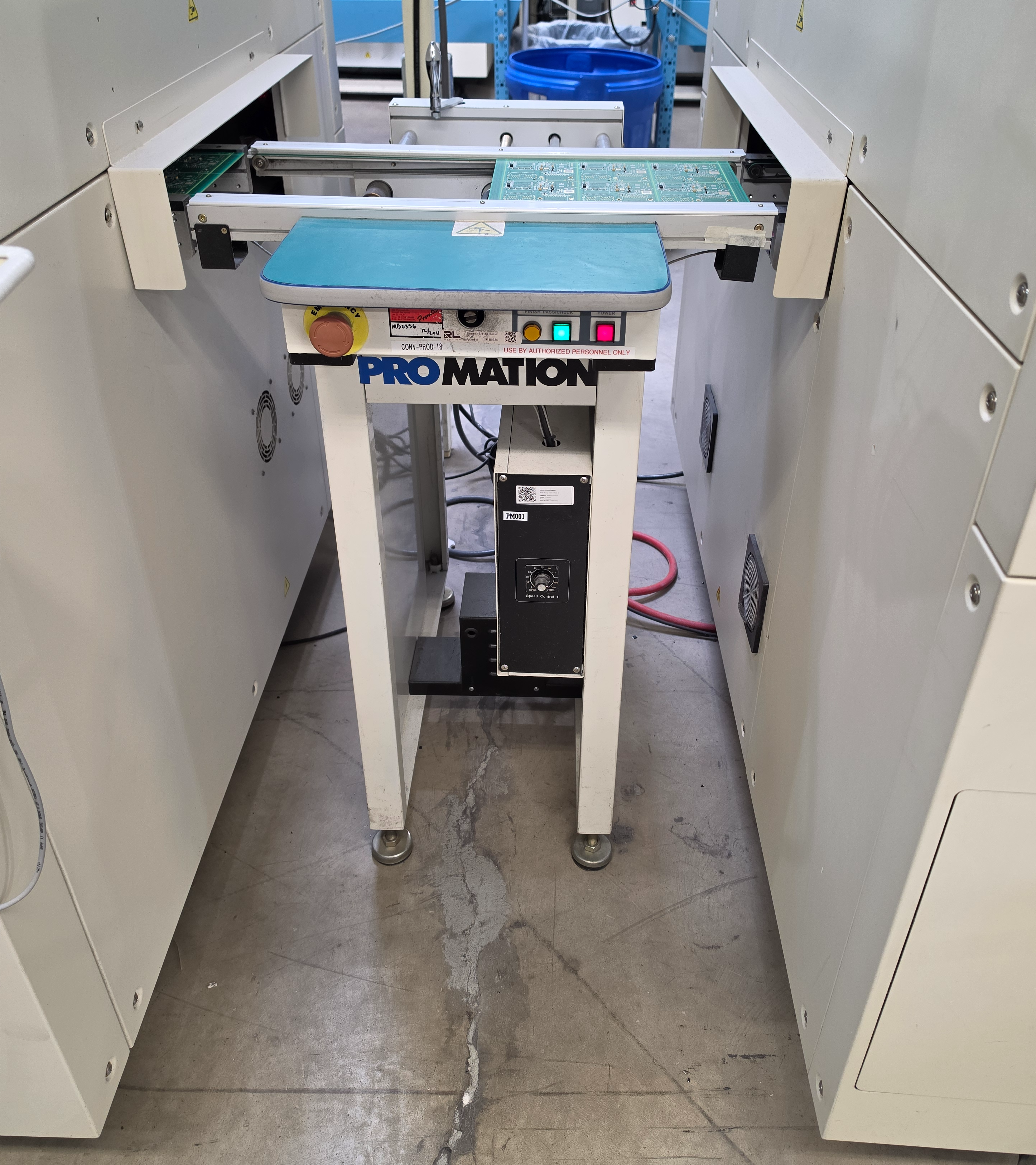 Used Promation TC‑60 Transfer Conveyor