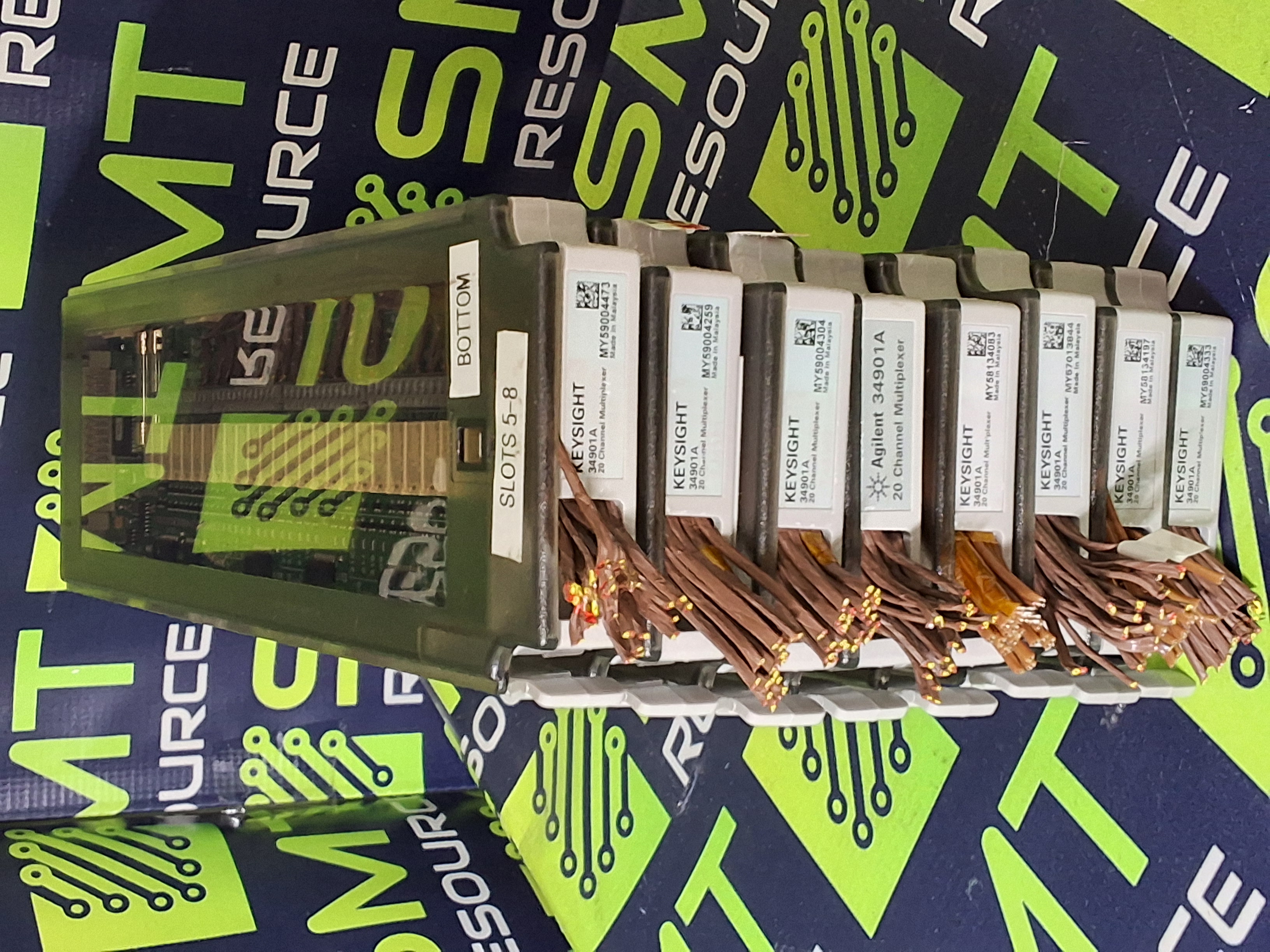 Used KEYSIGHT / AGILENT 34901A 20 CHANNEL ARMATURE MULTIPLEXER MODULE