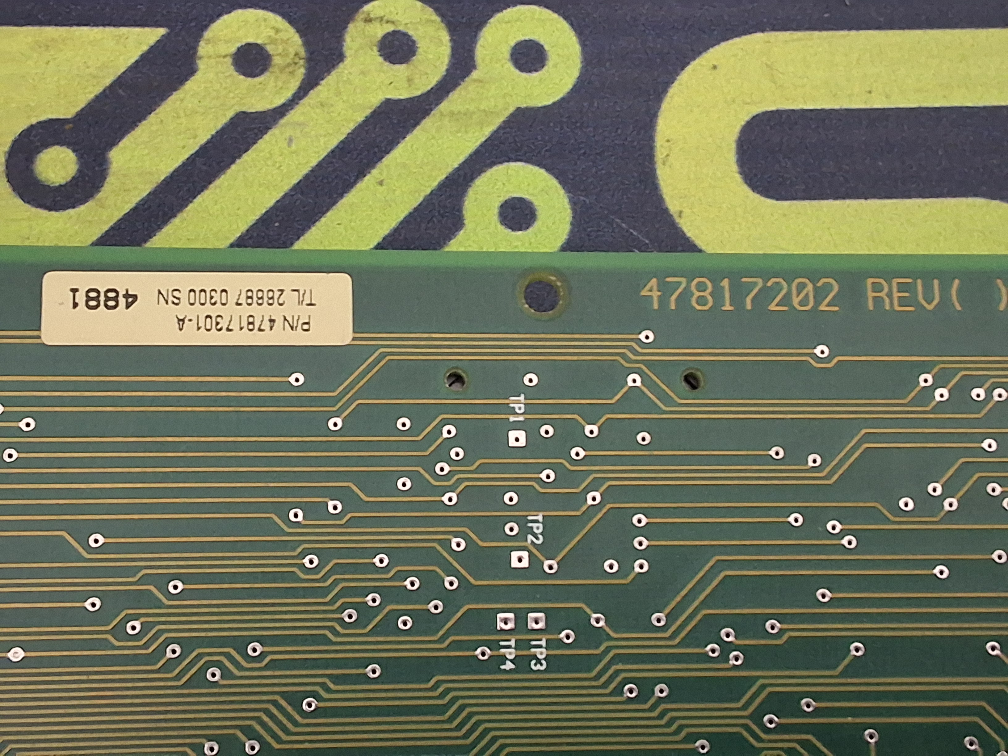 Used UNIVERSAL INSTRUMENTS 47817301 FEEDER INTERFACE PCA 47817202