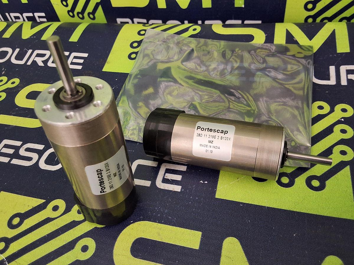 Used PORTESCAP 28D 11 219E 2 B120X SERVO MOTOR 28D11219E 2 B120X
