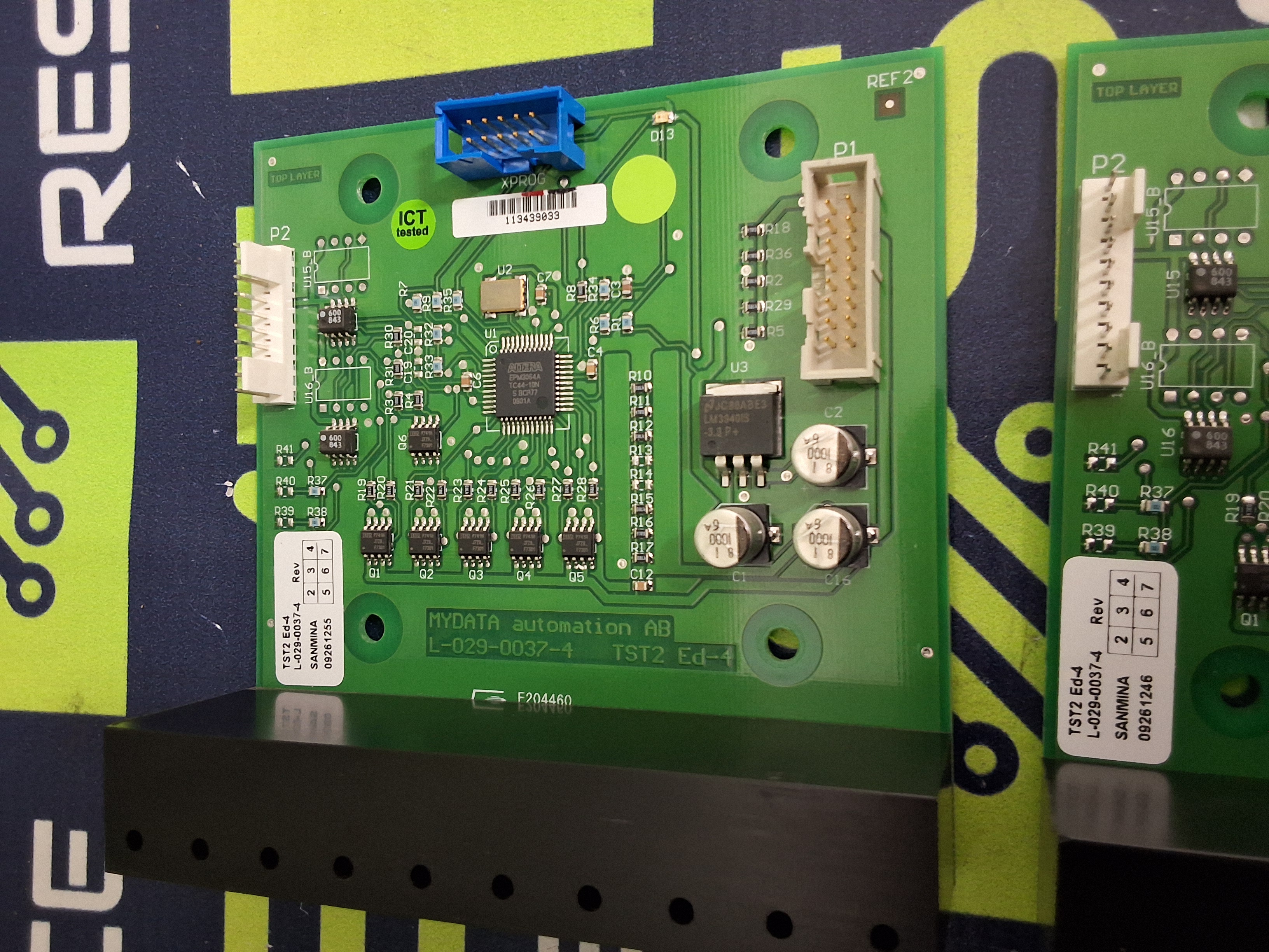 Used MYDATA L-029-0037-4 TST2 ED-4 BOARD