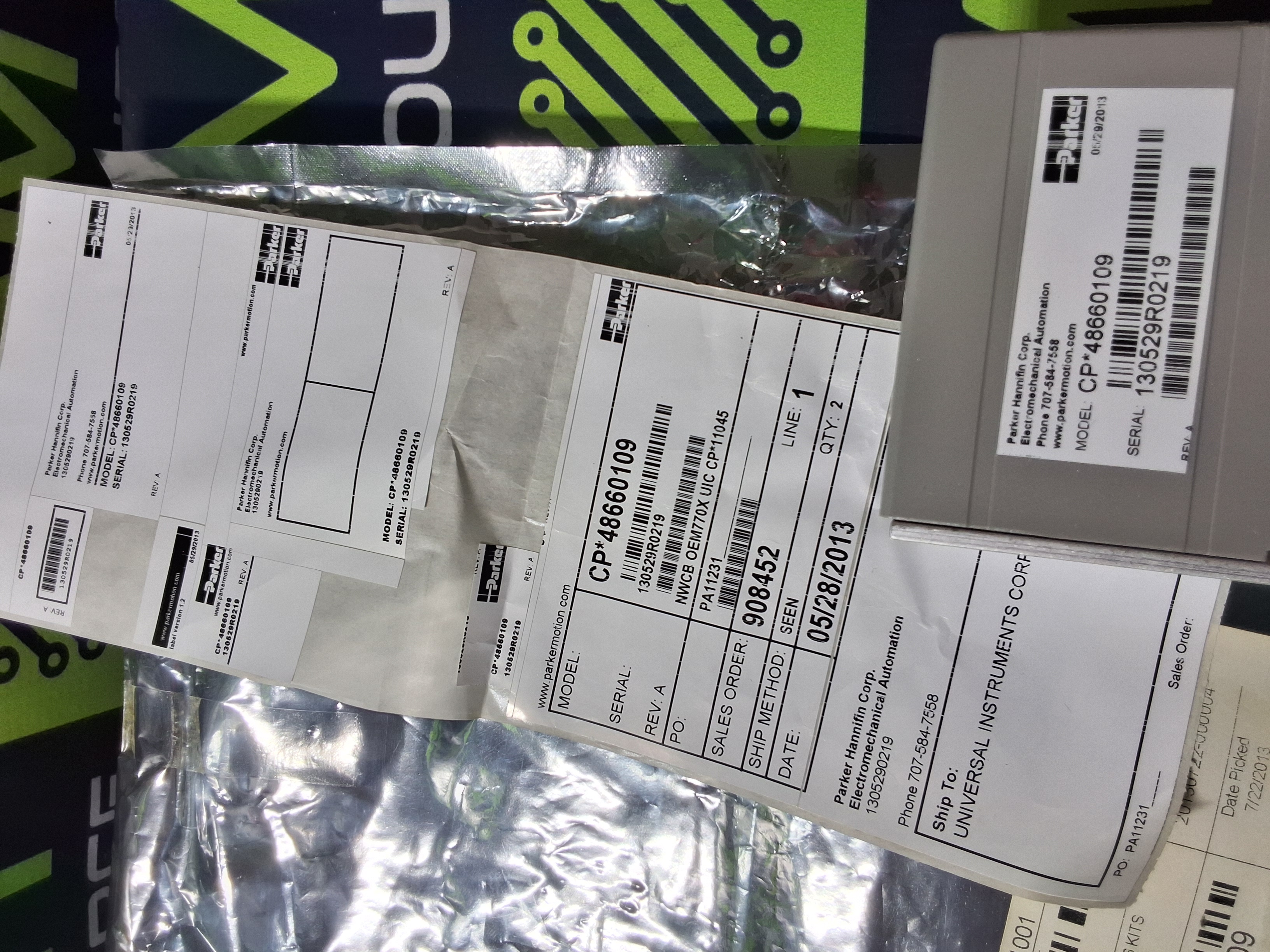 PARKER COMPUMOTOR CP*48660109 SERVO MOTOR DRIVE CONTROLLER - BRAND NEW - TESTED