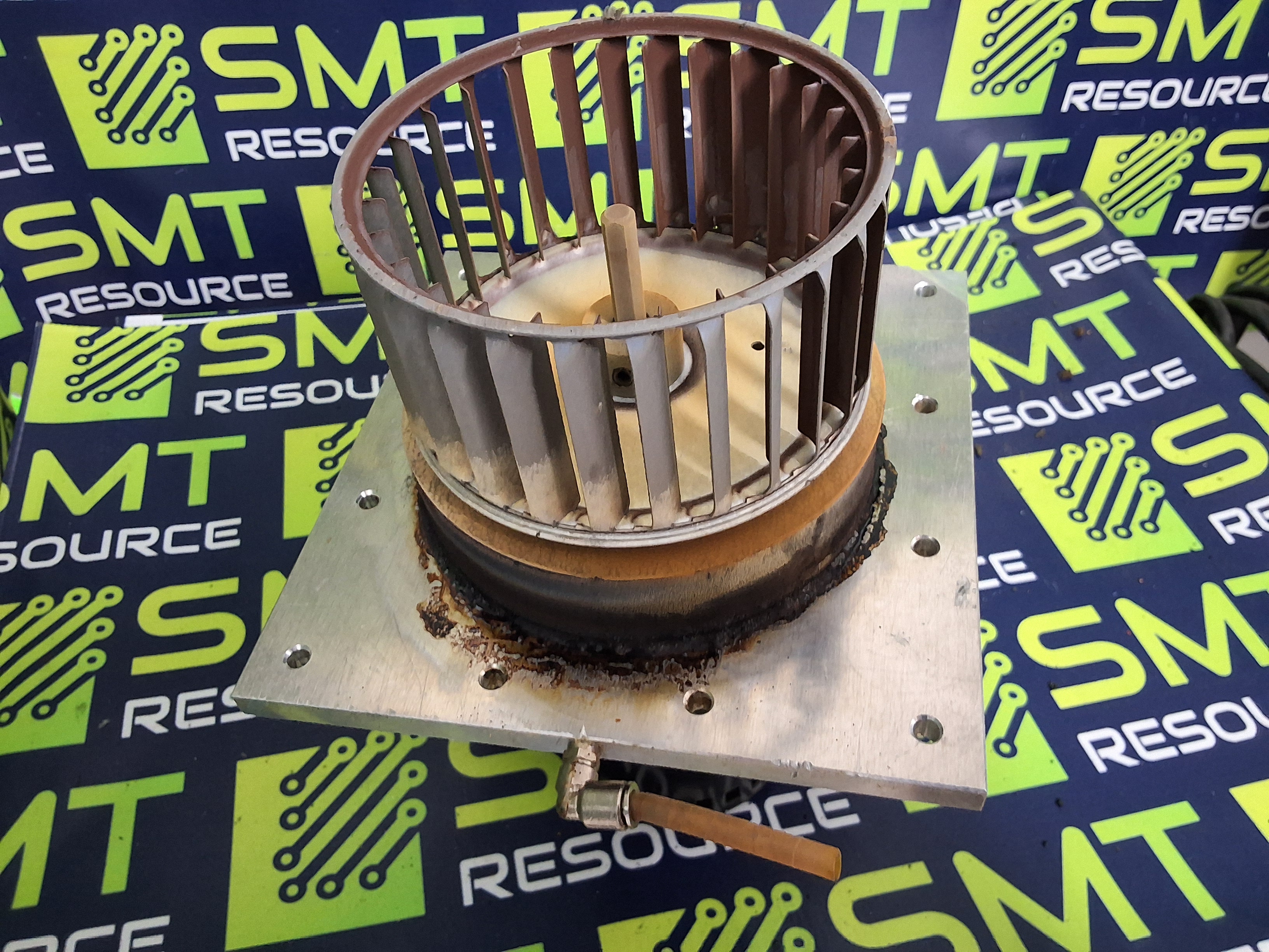 Used A.O. SMITH JF1F071N CONVECTION BLOWER DRIVE MOTOR & CAGE FAN