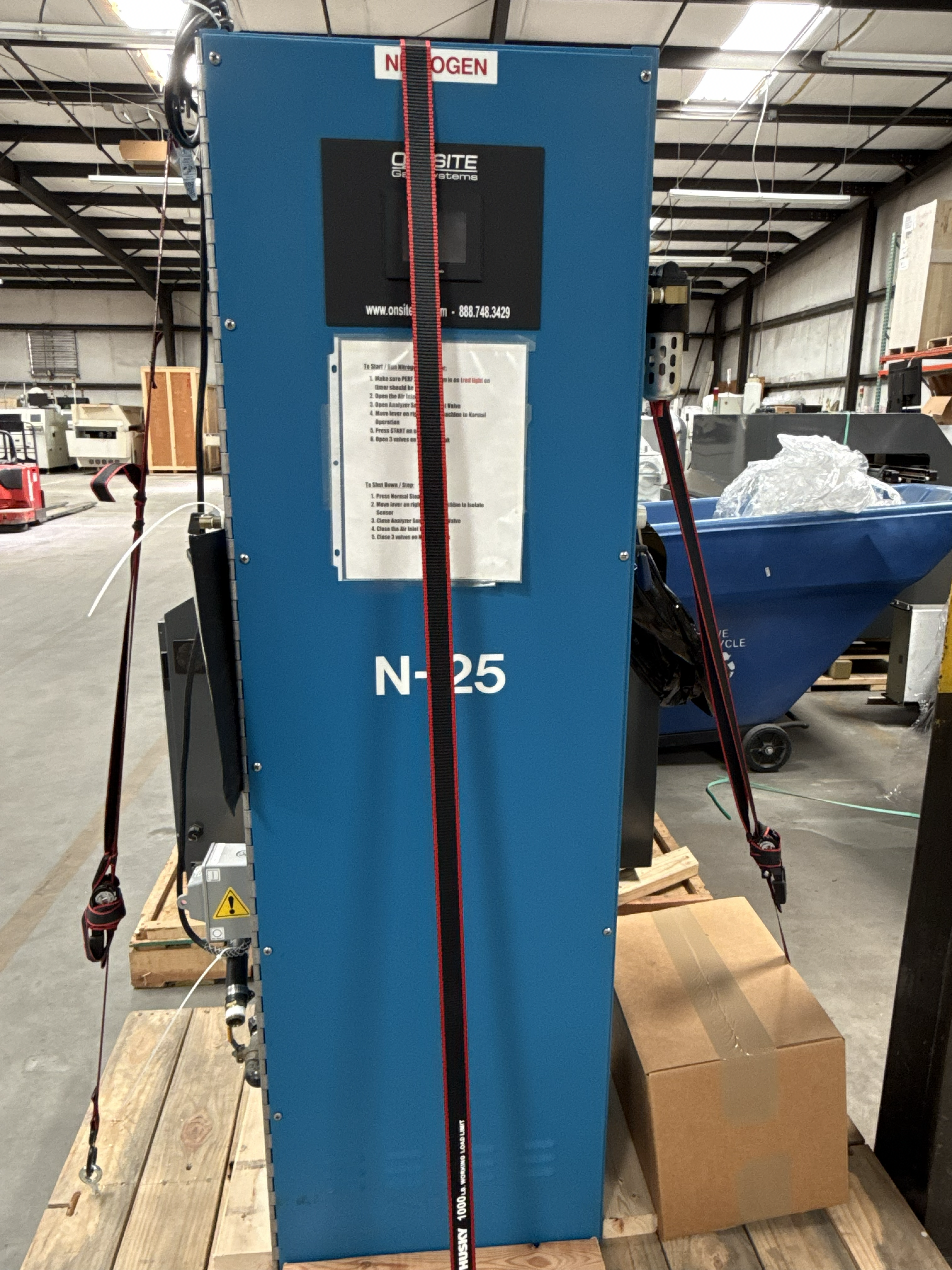Used OnSite Nitrogen Generator