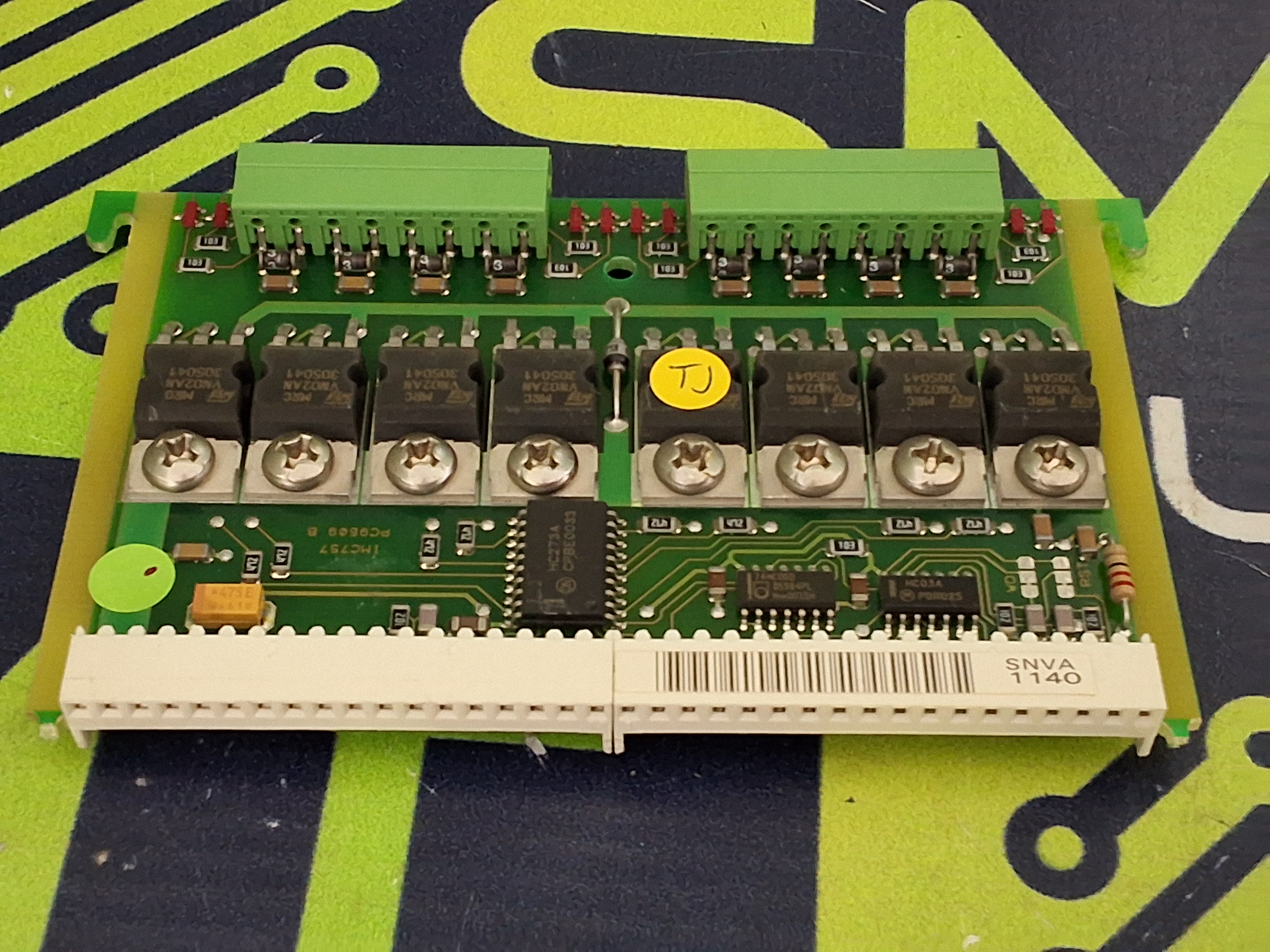 Used VITRONICS IMC757 PC9509 CIRCUIT BOARD