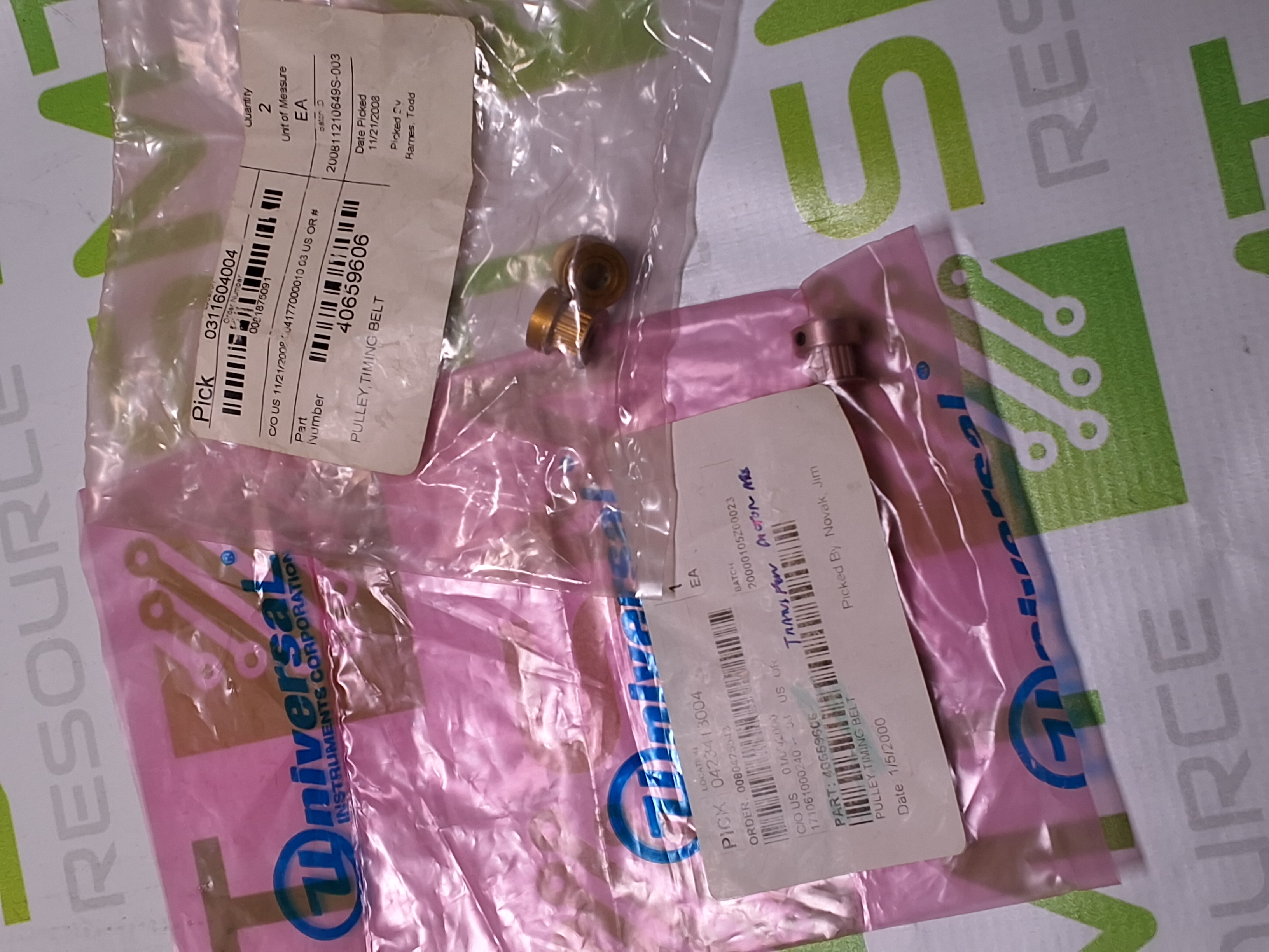 UNIVERSAL INSTRUMENTS 40659606 TIMING BELT PULLEY - NEW