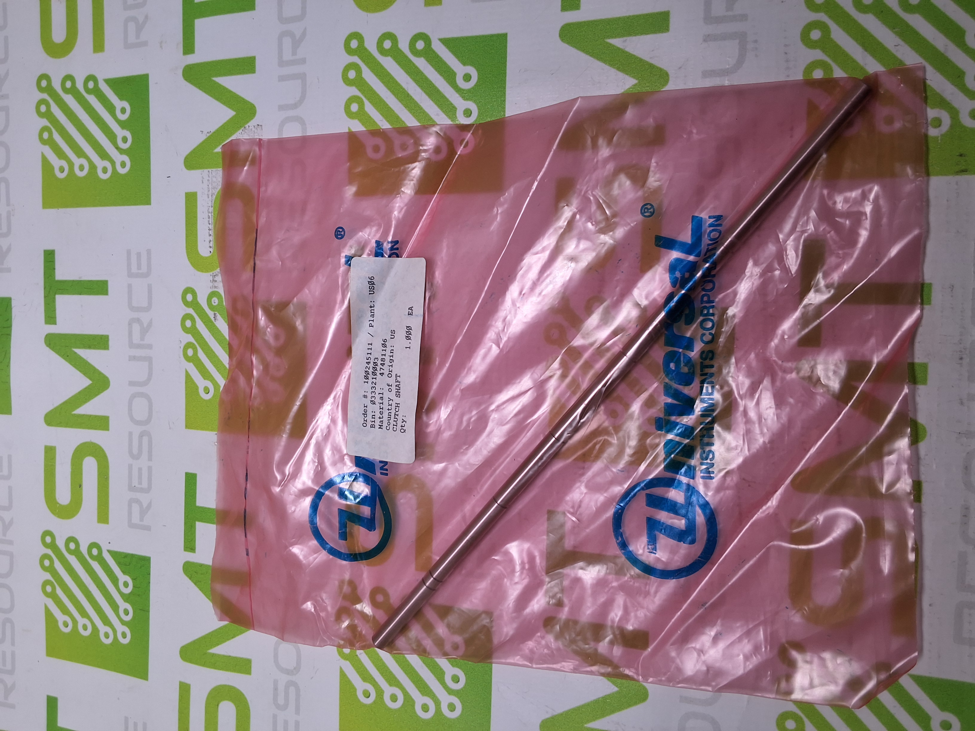 UNIVERSAL INSTRUMENTS 47481106 CLUTCH SHAFT - NEW