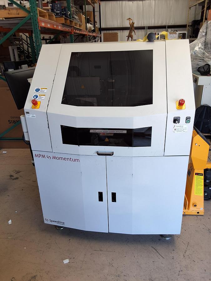 Used MPM Momentum Screen Printer