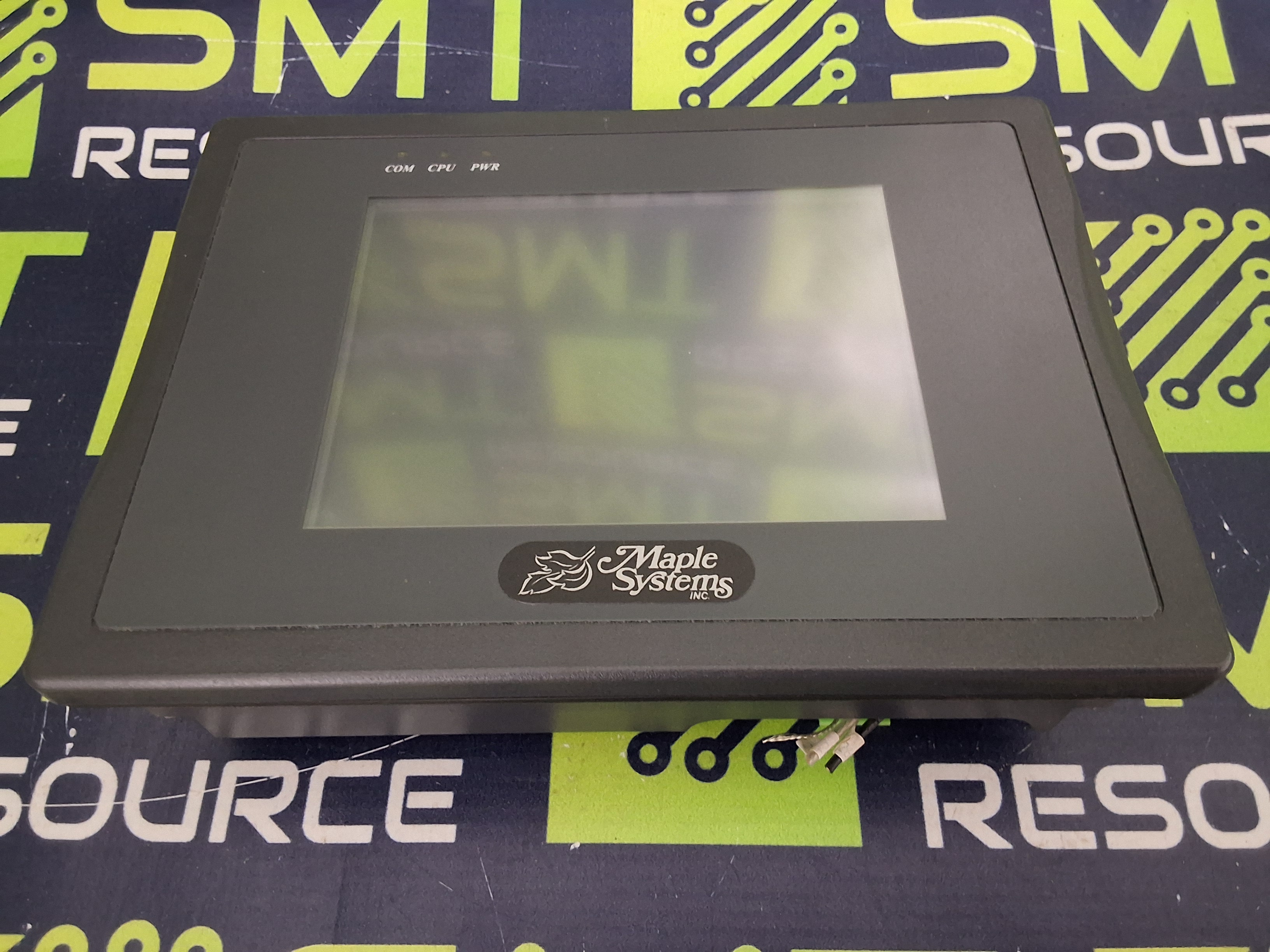 Used MAPLE SYSTEMS HMI520T 5.6-inch TOUCHSCREEN 256-color TFT LCD MONITOR INTERFACE 